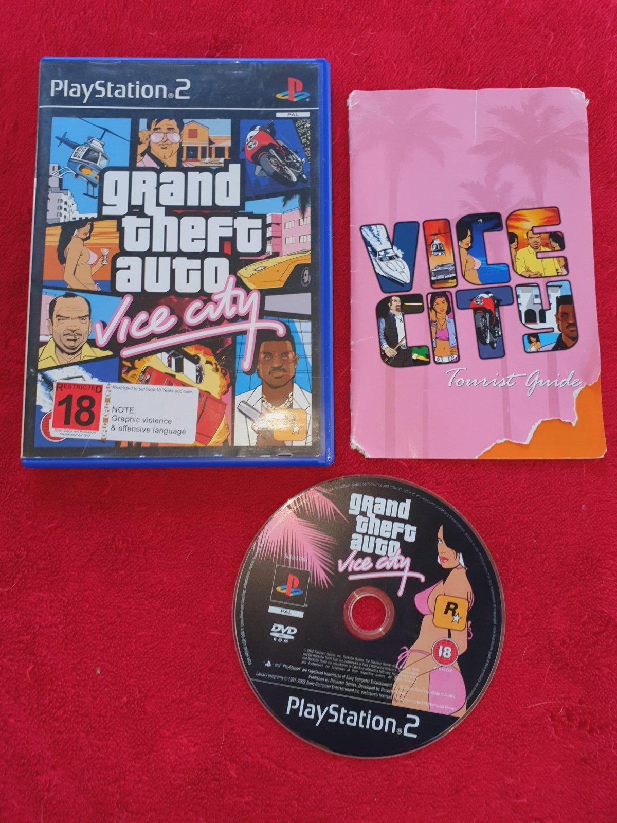 Grand Theft Auto: Vice City - 9.6/10! PS2 Game - PlayStation 2, Games, Action and adventure - Level Up Gaming NZ