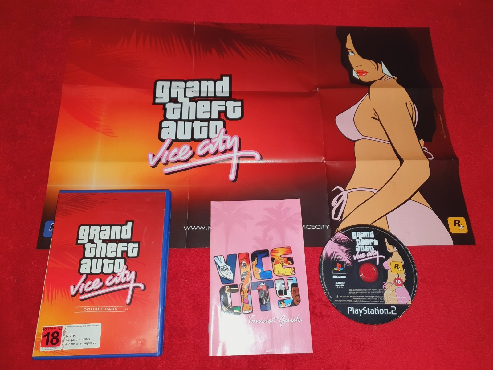 Grand Theft Auto: Vice City - 9.6/10! PS2 Game - PlayStation 2, Games, Action and adventure - Level Up Gaming NZ