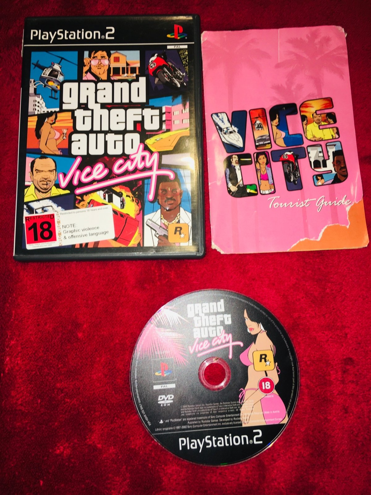 Grand Theft Auto: Vice City - 9.6/10! PS2 Game - PlayStation 2, Games, Action and adventure - Level Up Gaming NZ