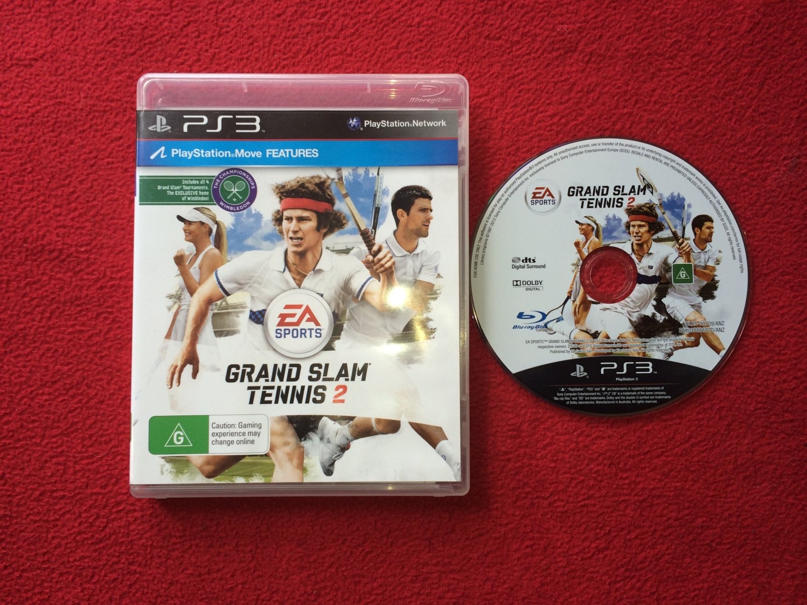 Grand Slam Tennis 2 - 8.5/10! PS3 Game - PlayStation 3, Games, Sports - Level Up Gaming NZ
