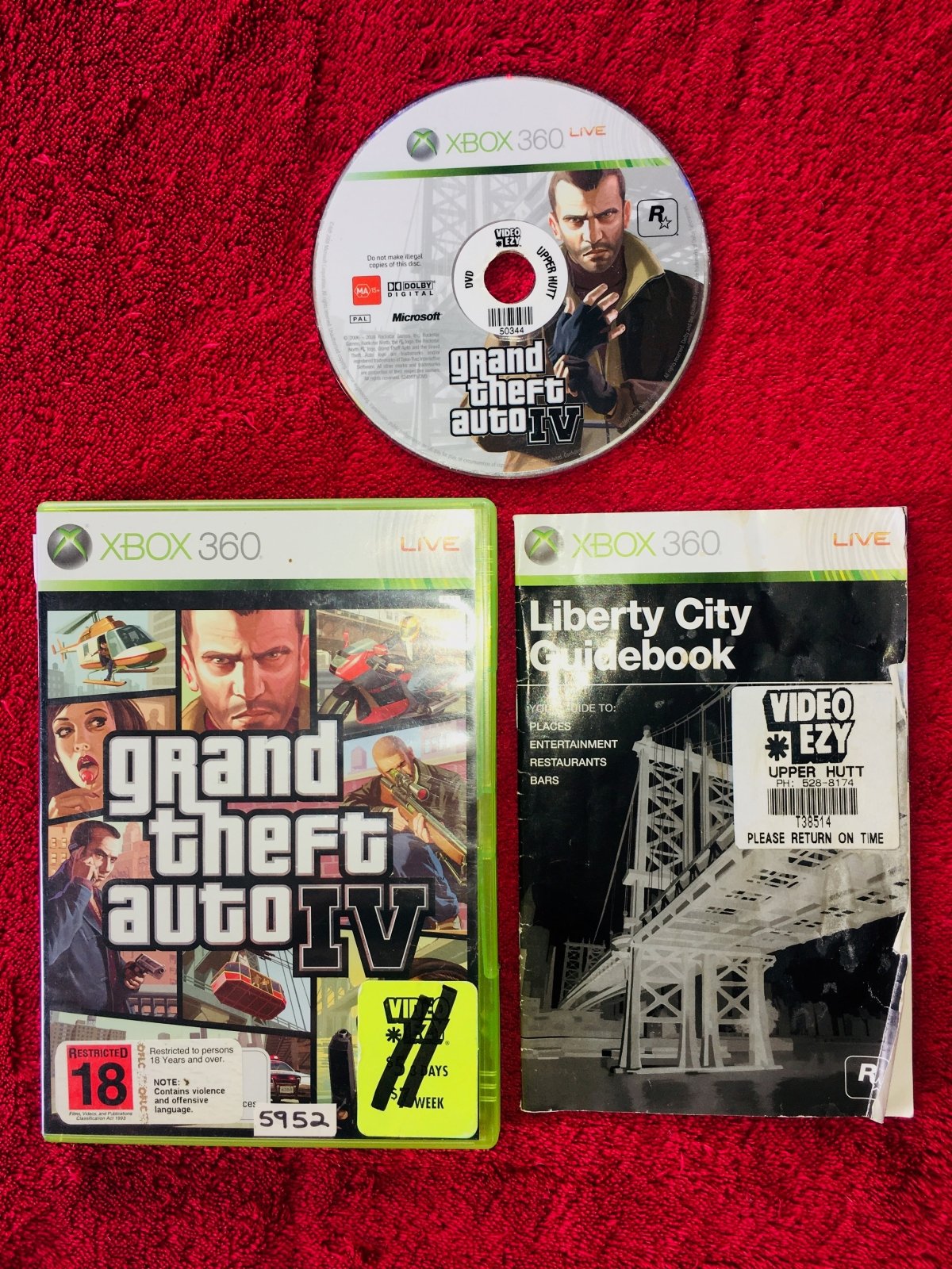 Grand Theft Auto 4 - 10/10! XBOX360 Game - Xbox 360, Games, Action and adventure - Level Up Gaming NZ