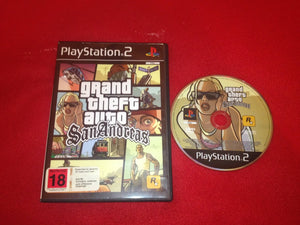 Grand Theft Auto: San Andreas - PS2 Game
