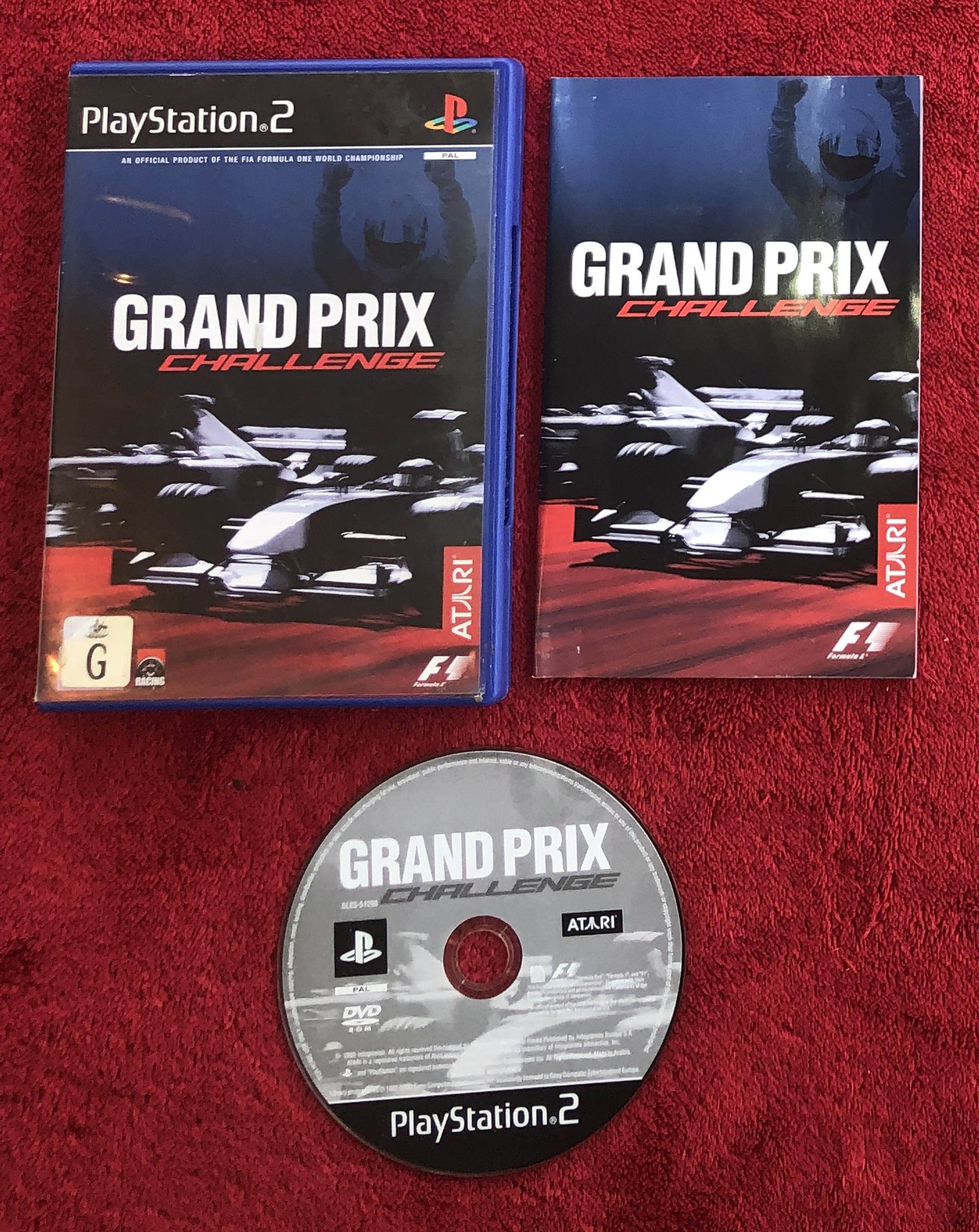 Grand Prix Challenge - PS2 Game, PlayStation 2, Games, Driving and racing, Level Up Gaming NZ