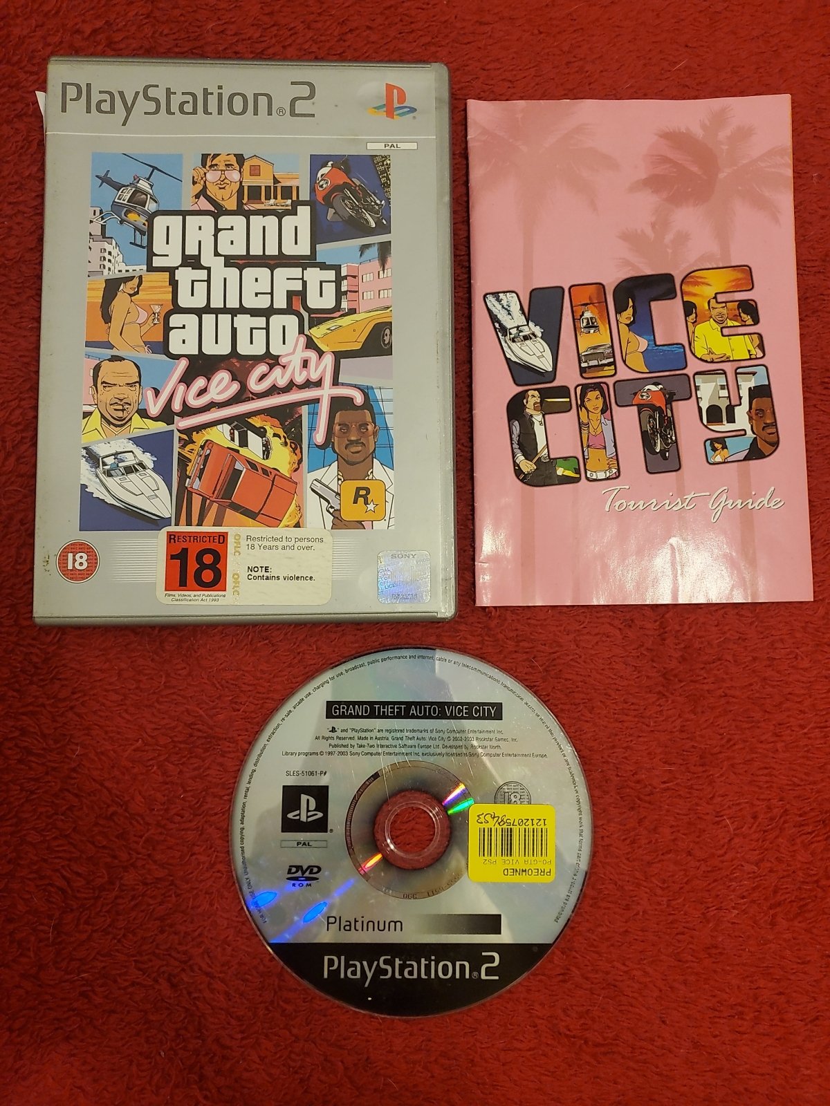Grand Theft Auto: Vice City - 9.6/10! PS2 Game - PlayStation 2, Games, Action and adventure - Level Up Gaming NZ