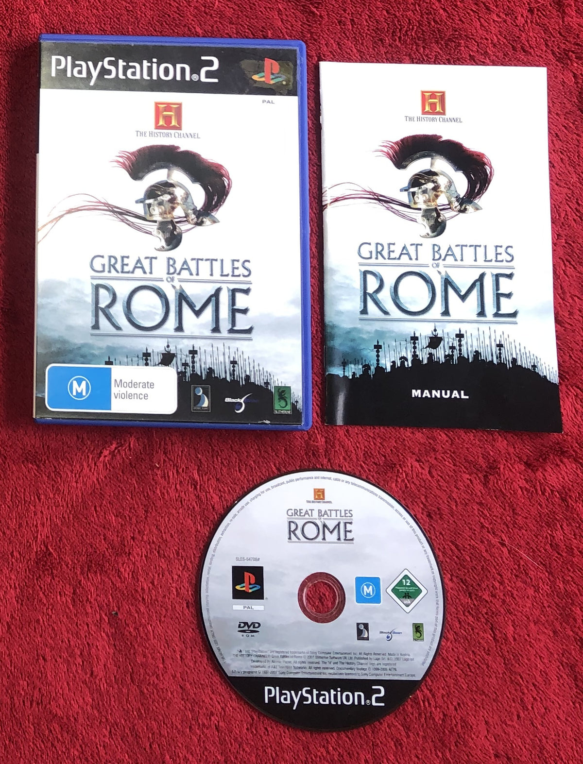 Great Battles of Rome - PS2 Game - PS2 - Level Up Gaming NZ