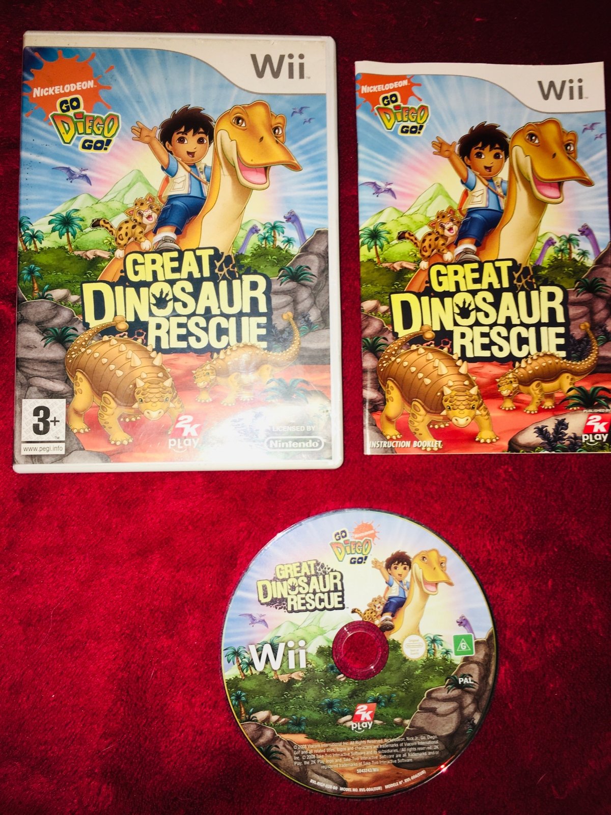 Go Diego Go! Great Dinosaur Rescue - Wii Game - Wii Games - Level Up Gaming NZ
