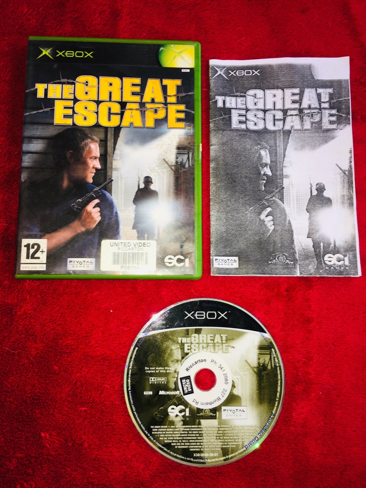 The Great Escape - XBOX Game - Xbox, Games, Action and adventure - Level Up Gaming NZ