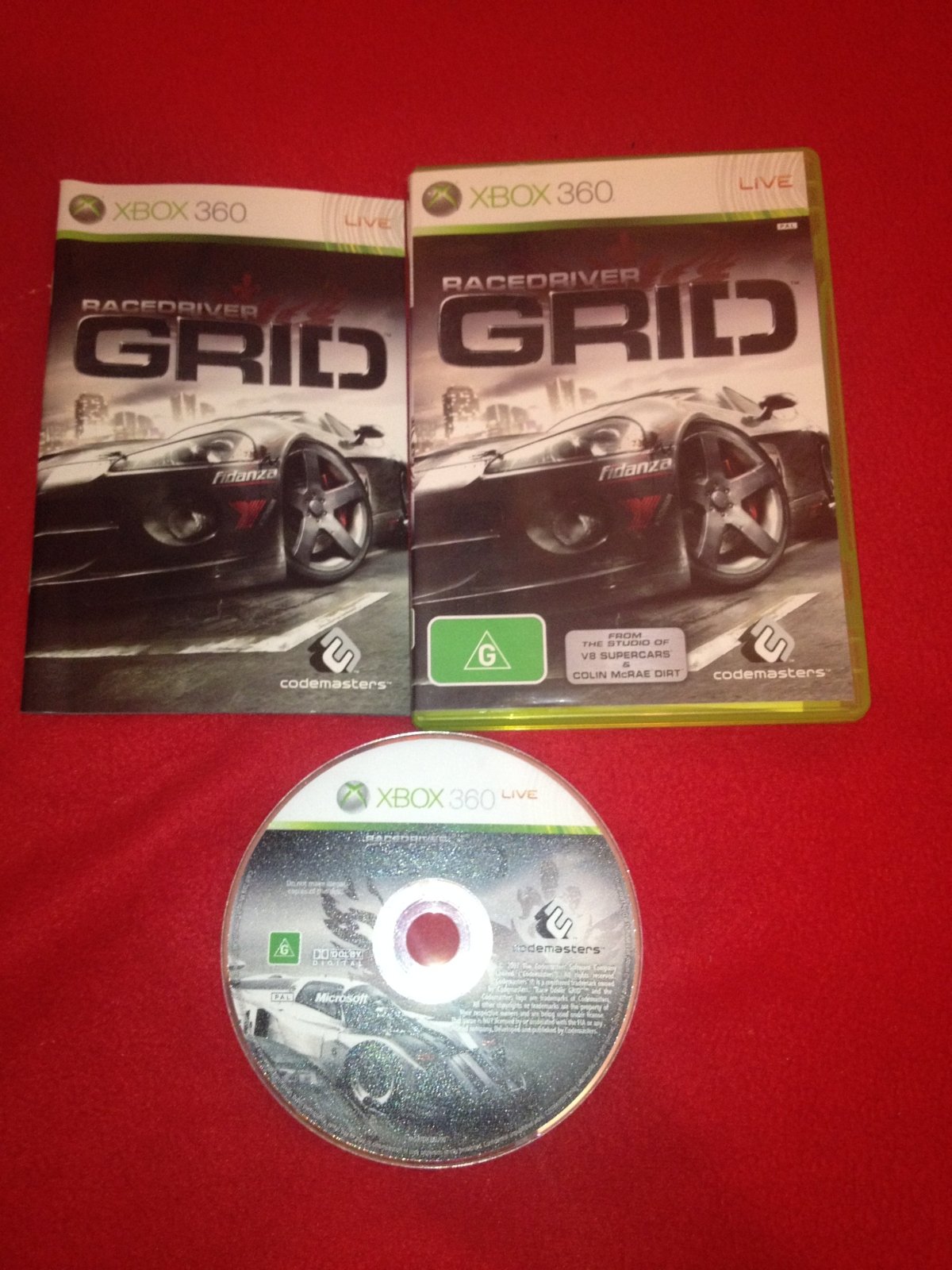 Grid - 8.5/10! XBOX360 Game - Xbox 360, Games, Driving and racing - Level Up Gaming NZ