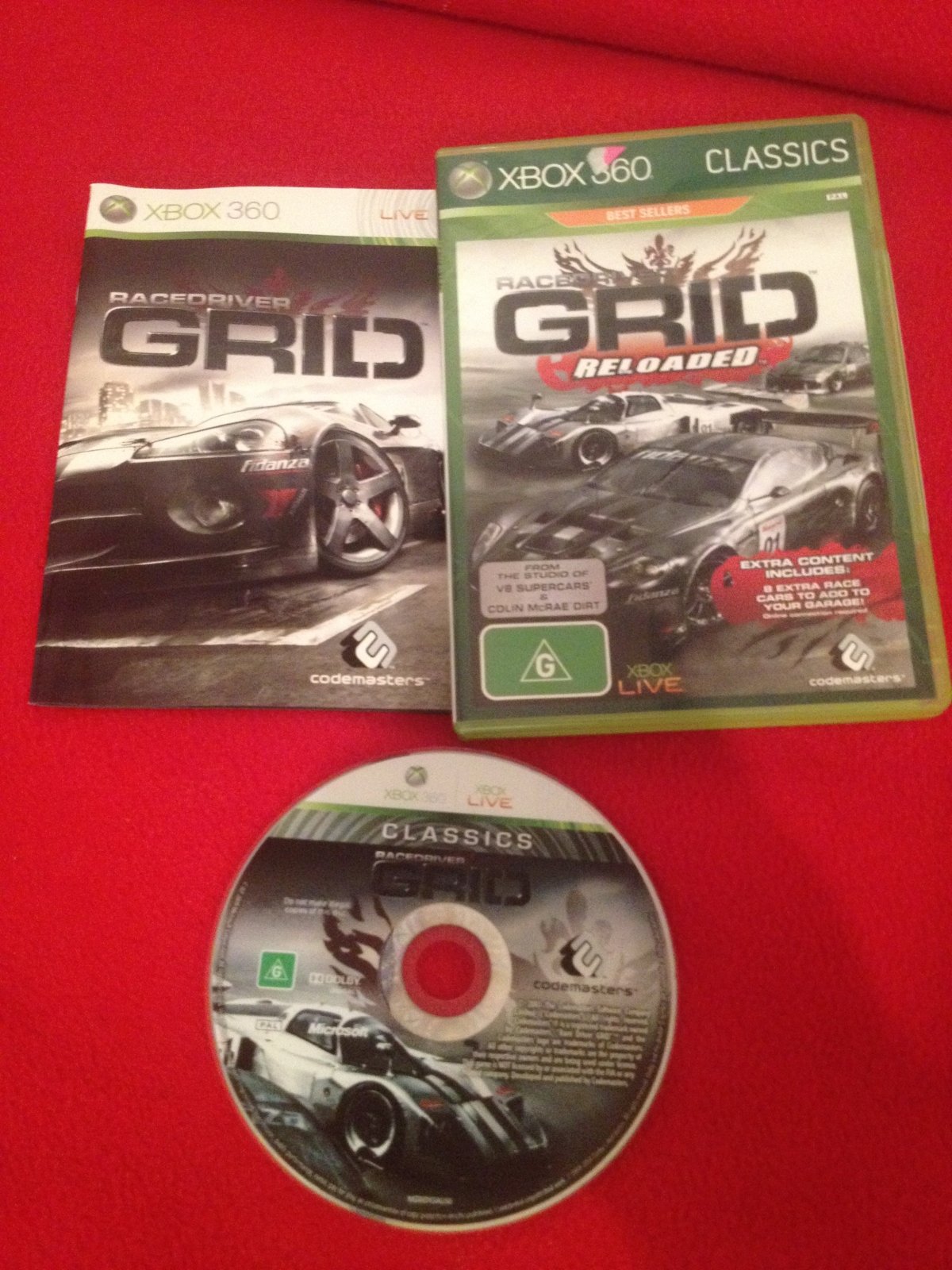 Grid: Reloaded - 8.5/10! XBOX360 Game - Xbox 360, Games, Driving and racing - Level Up Gaming NZ
