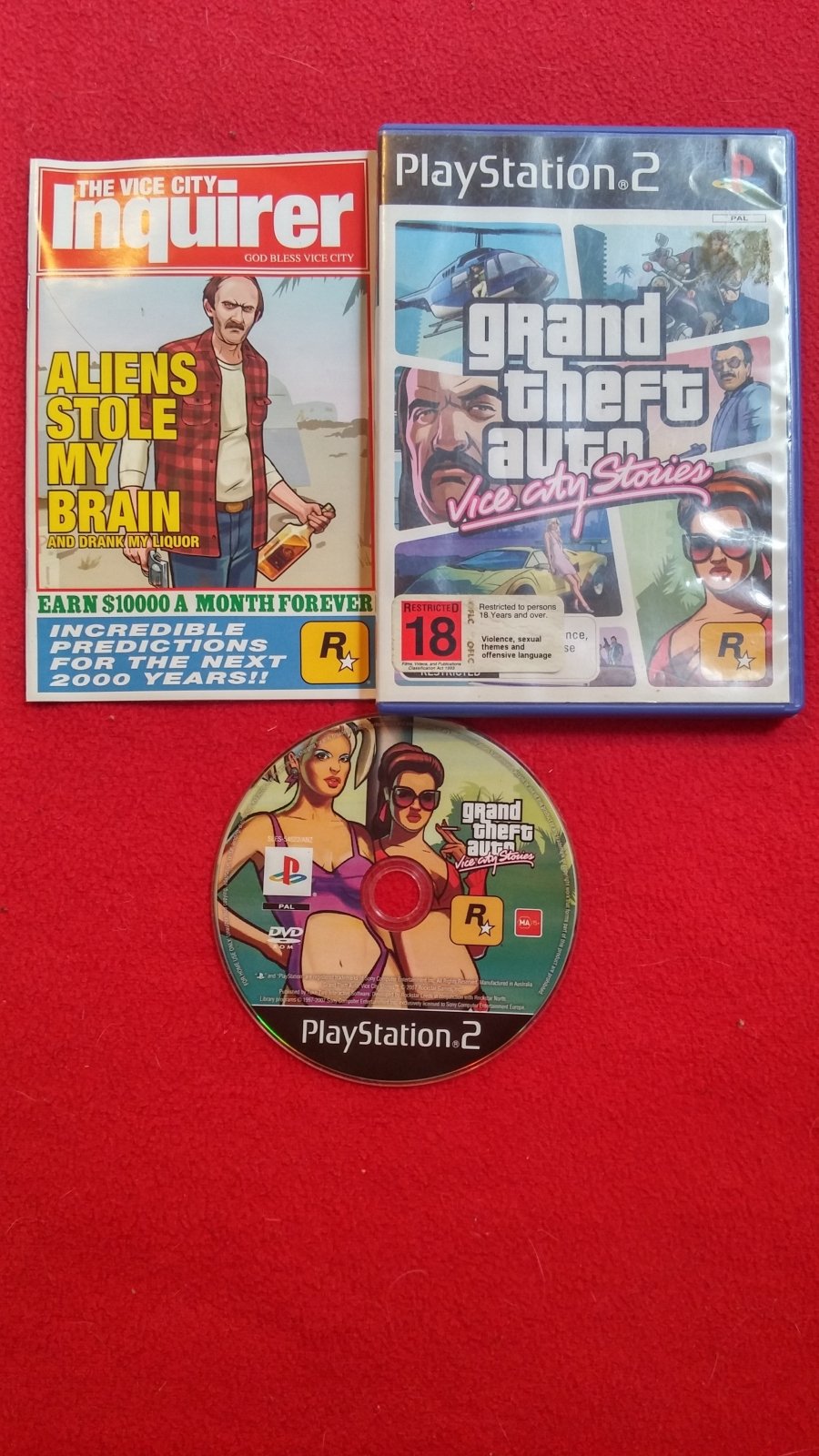 Grand Theft Auto: Vice City Stories - PS2 Game - PlayStation 2, Games, Action and adventure - Level Up Gaming NZ