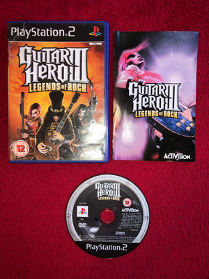 Guitar Hero III: Legends of Rock - PS2 Game