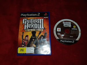 Guitar Hero III: Legends of Rock - PS2 Game