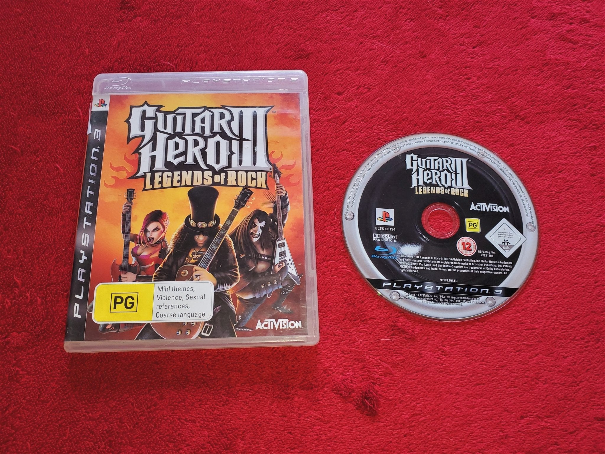 Guitar Hero III: Legends of Rock - PS3 Game - PlayStation 3, Games, Music and party - Level Up Gaming NZ