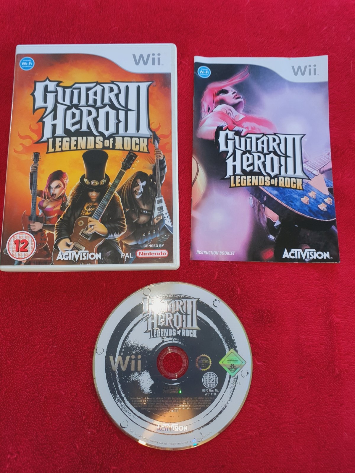 Guitar Hero III: Legends of Rock - Wii Game - Wii Games - Level Up Gaming NZ