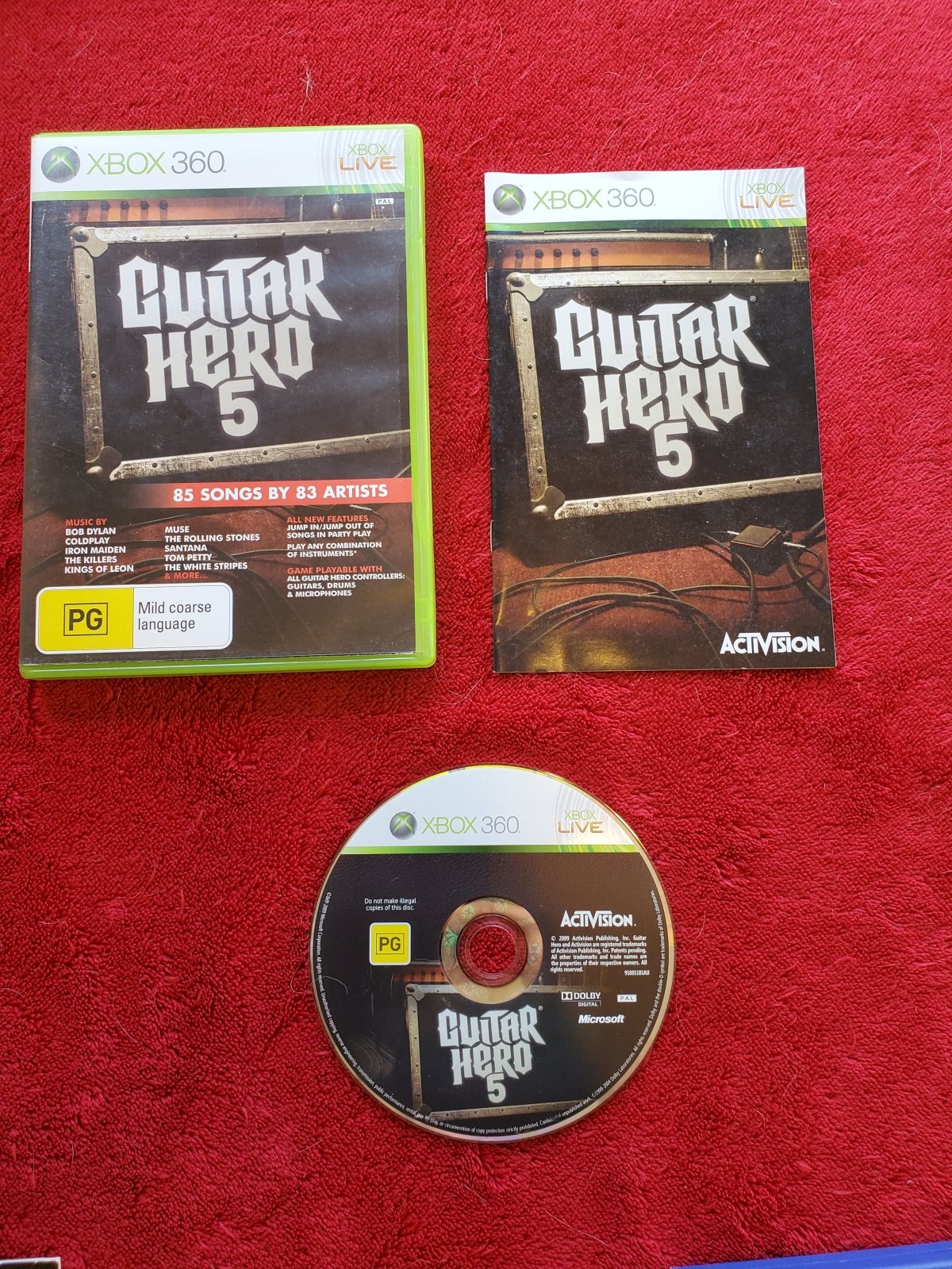 Guitar Hero 5 - XBOX360 Game - Xbox 360, Games, Music and party - Level Up Gaming NZ