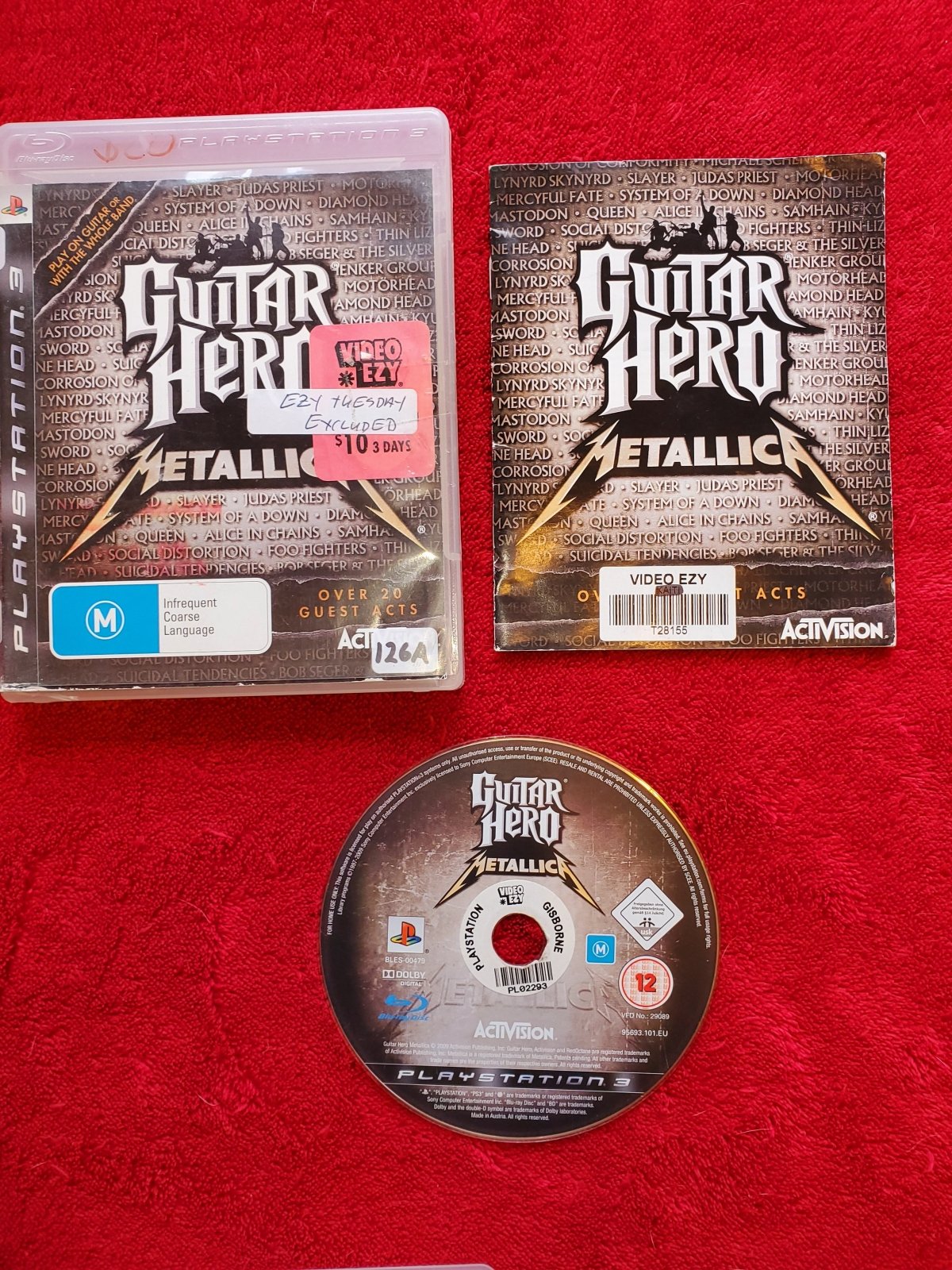 Guitar Hero: Metallica - PS3 Game - PlayStation 3, Games, Music and party - Level Up Gaming NZ