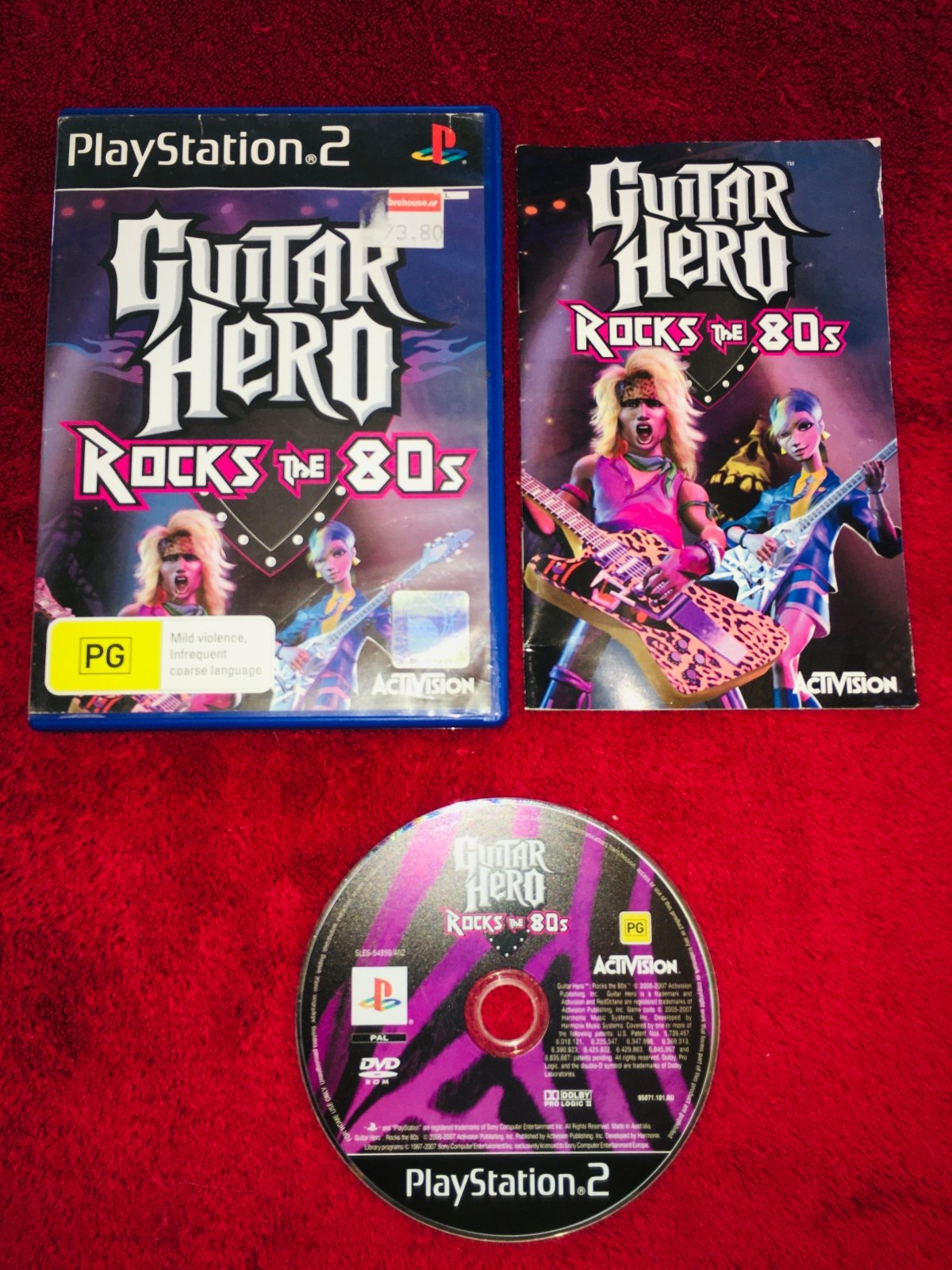 Guitar Hero: Rocks the 80s - PS2 Game - PlayStation 2, Games, Music and party - Level Up Gaming NZ