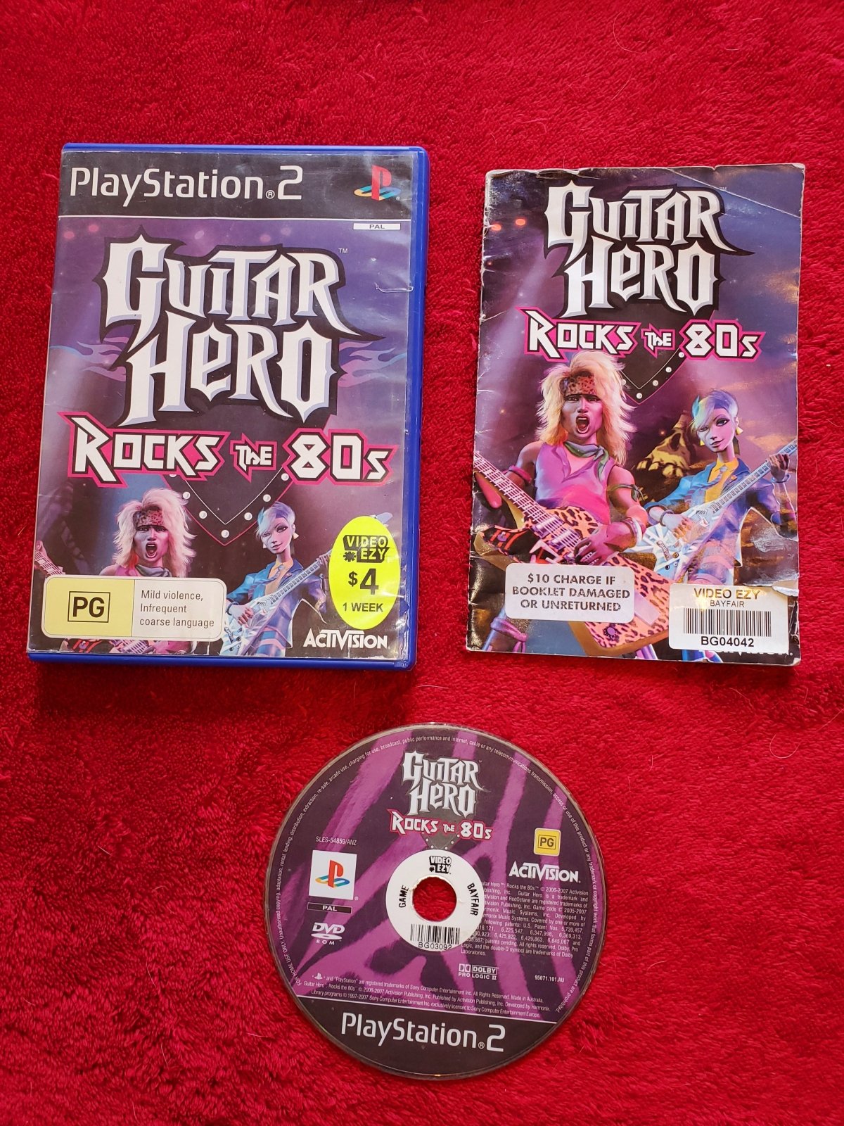 Guitar Hero: Rocks the 80s - PS2 Game - PlayStation 2, Games, Music and party - Level Up Gaming NZ