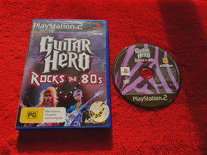 Guitar Hero: Rocks the 80s - PS2 Game