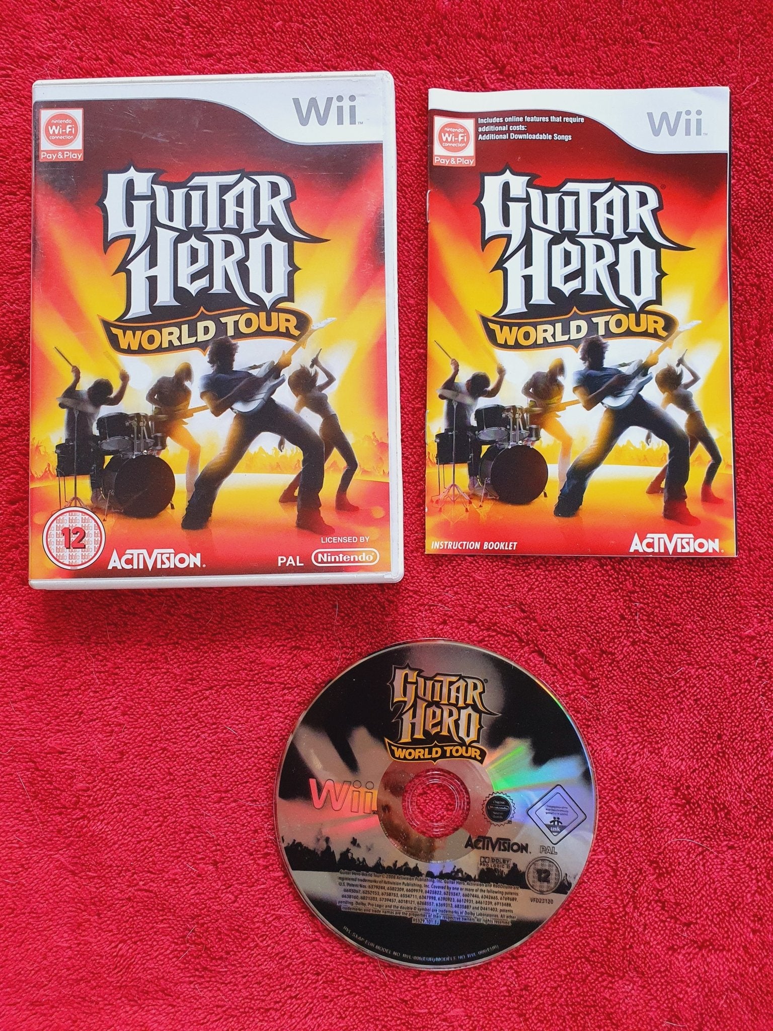 Guitar Hero: World Tour - Wii Game - Wii - Wii Games - Level Up Gaming NZ