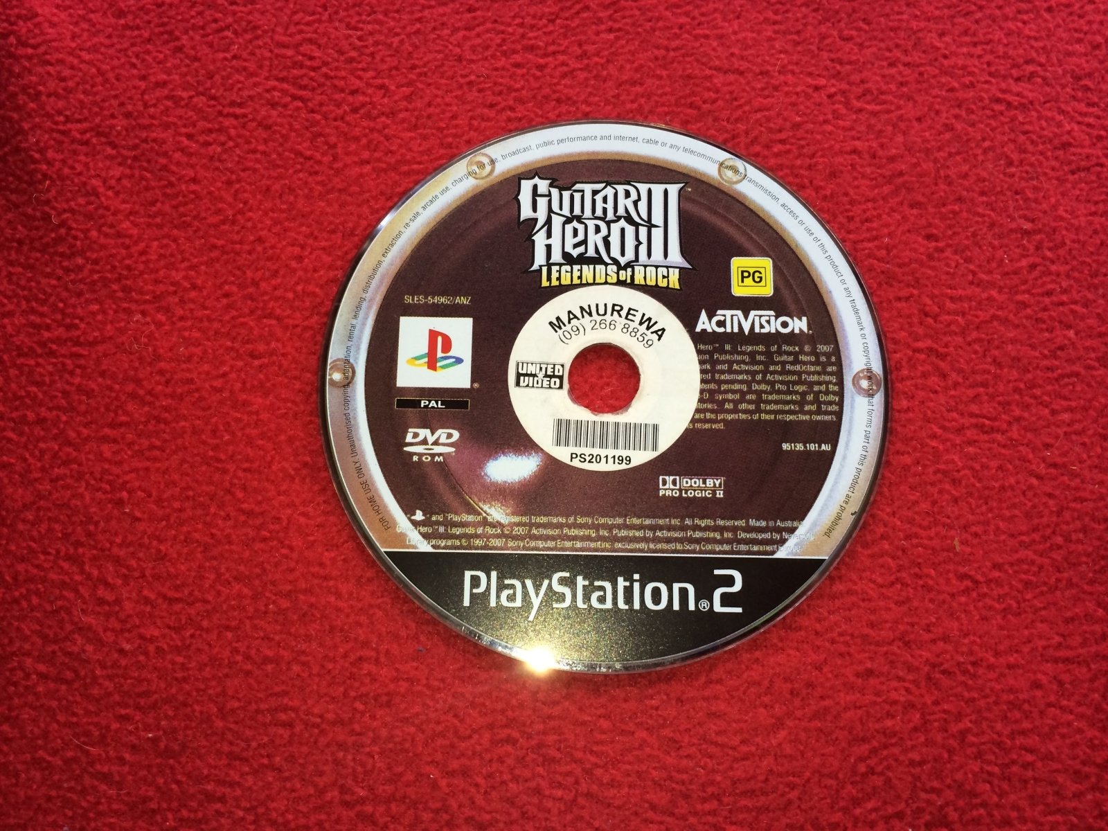 Guitar Hero III: Legends of Rock - PS2 Game - PlayStation 2, Games, Music and party - Level Up Gaming NZ