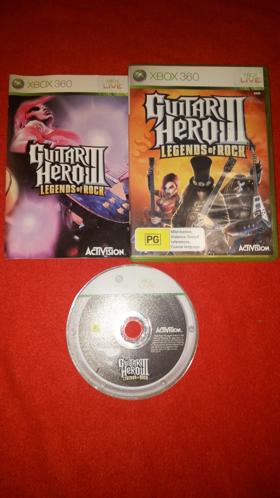 Guitar Hero III: Legends of Rock - XBOX360 Game - Xbox 360, Games, Music and party - Level Up Gaming NZ