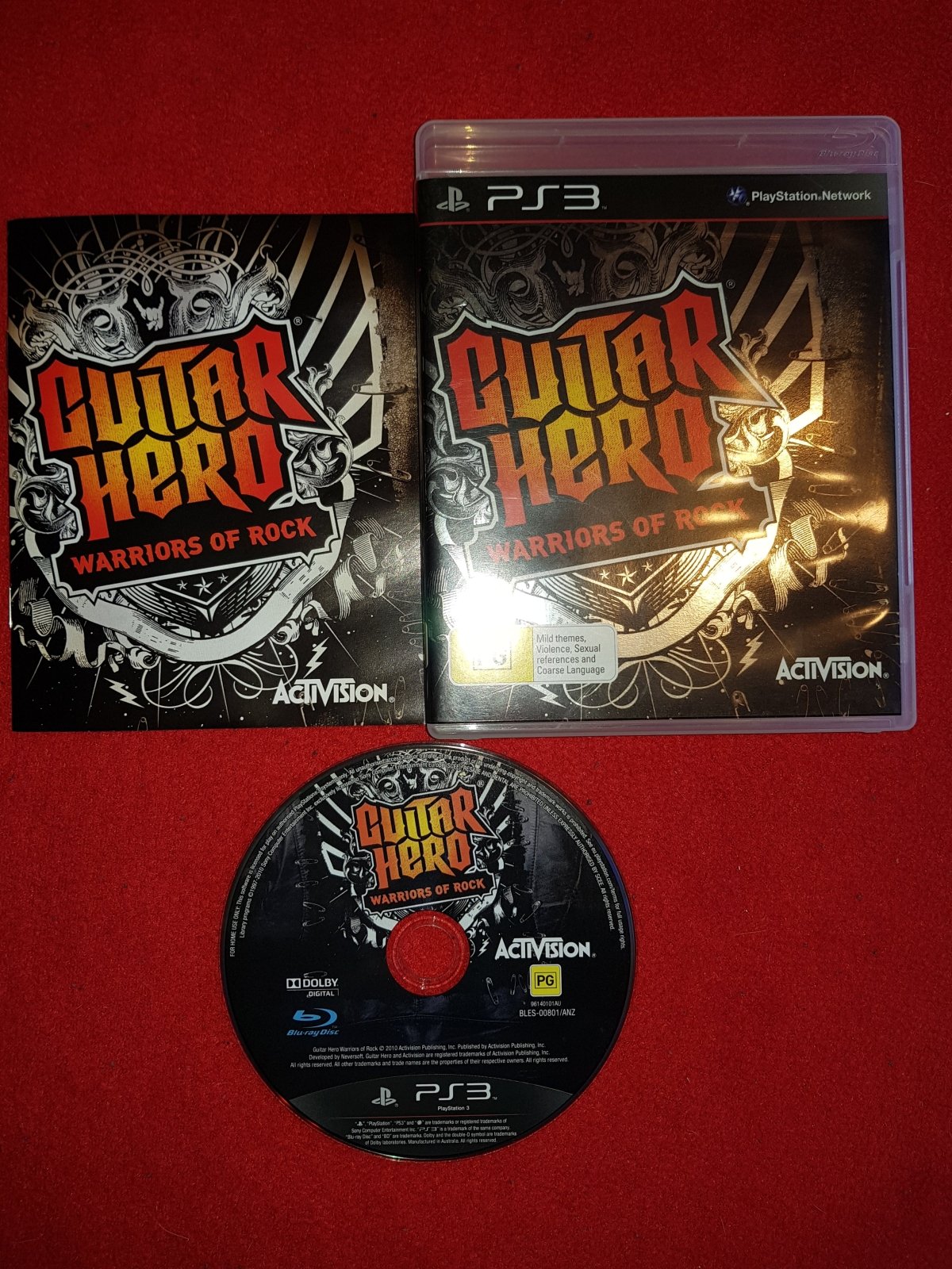 Guitar Hero: Warriors of Rock - AS NEW PS3 Game - PlayStation 3, Games, Music and party - Level Up Gaming NZ