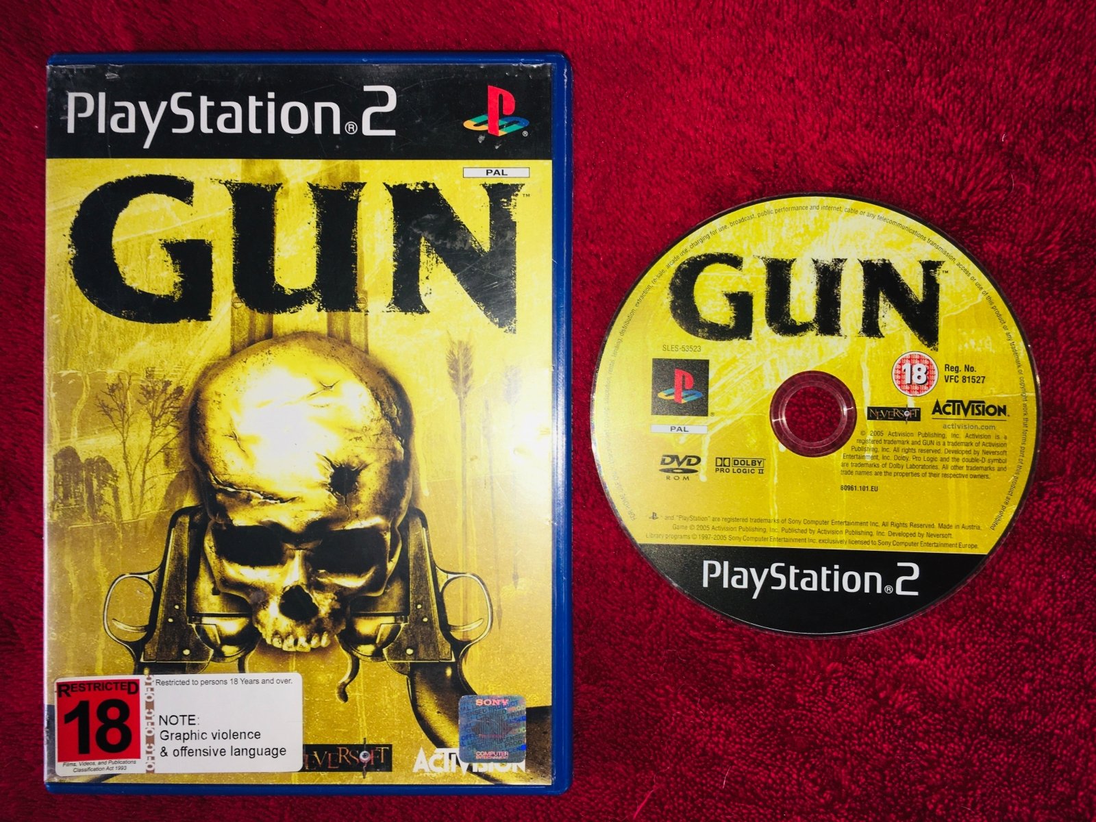Gun - PS2 Game - PlayStation 2, Games, Shooter - Level Up Gaming NZ