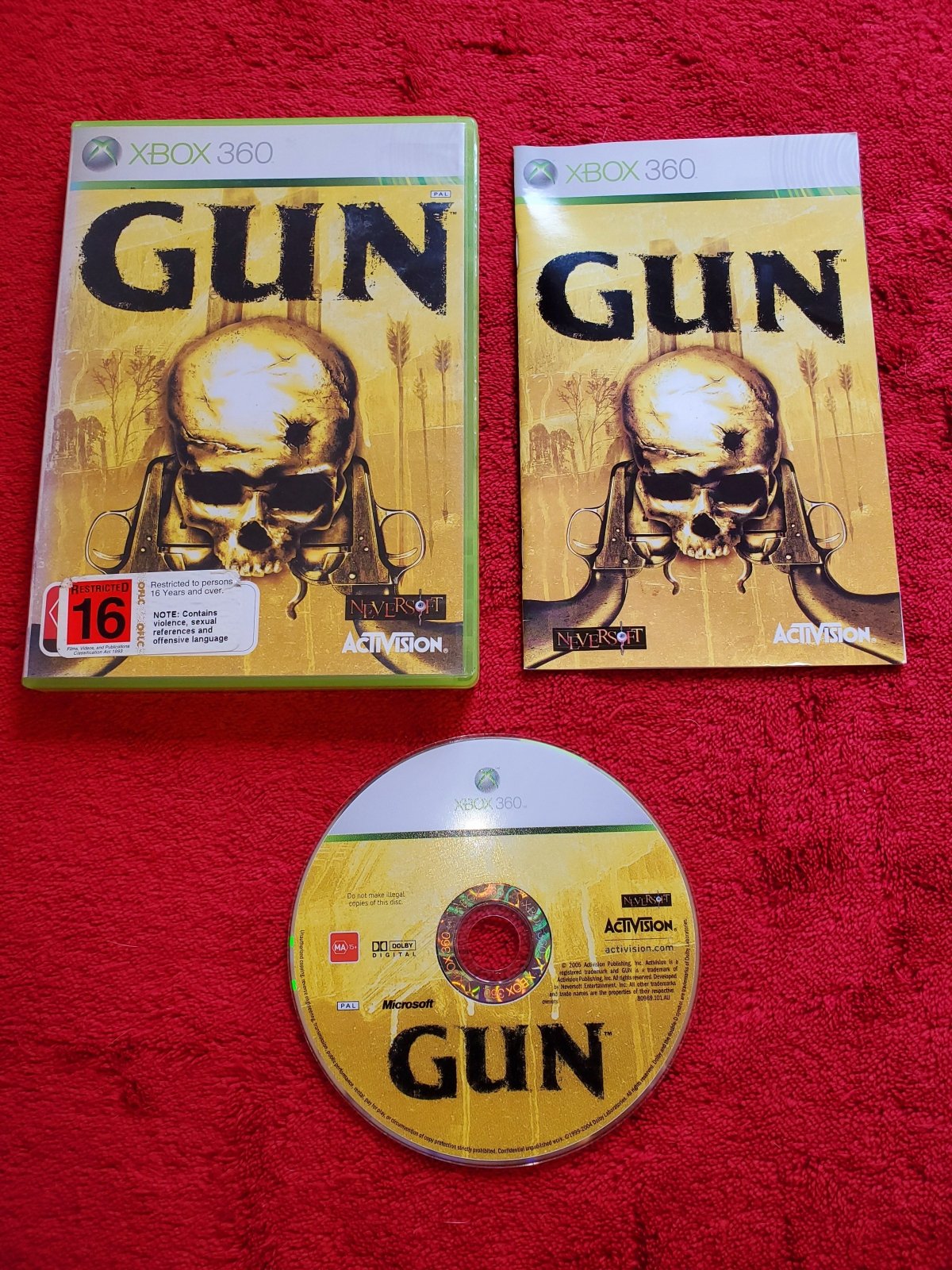 Gun - XBOX360 Game - Xbox 360, Games, Shooter - Level Up Gaming NZ
