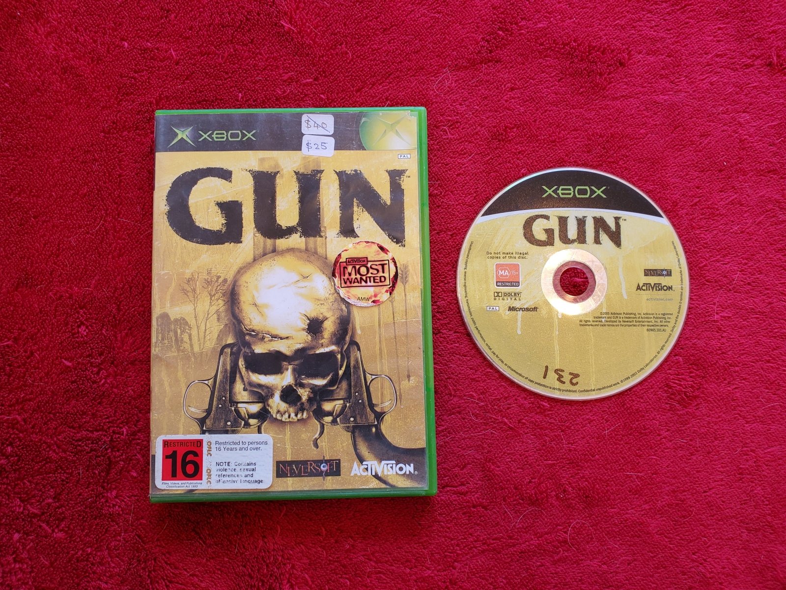 Gun - XBOX Game - Xbox, Games, Shooter - Level Up Gaming NZ