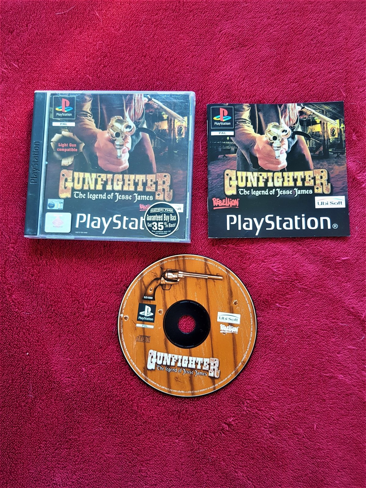 Gunfighter: The legend of Jesse James - PS1 Game - PlayStation, Games, Shooter - Level Up Gaming NZ