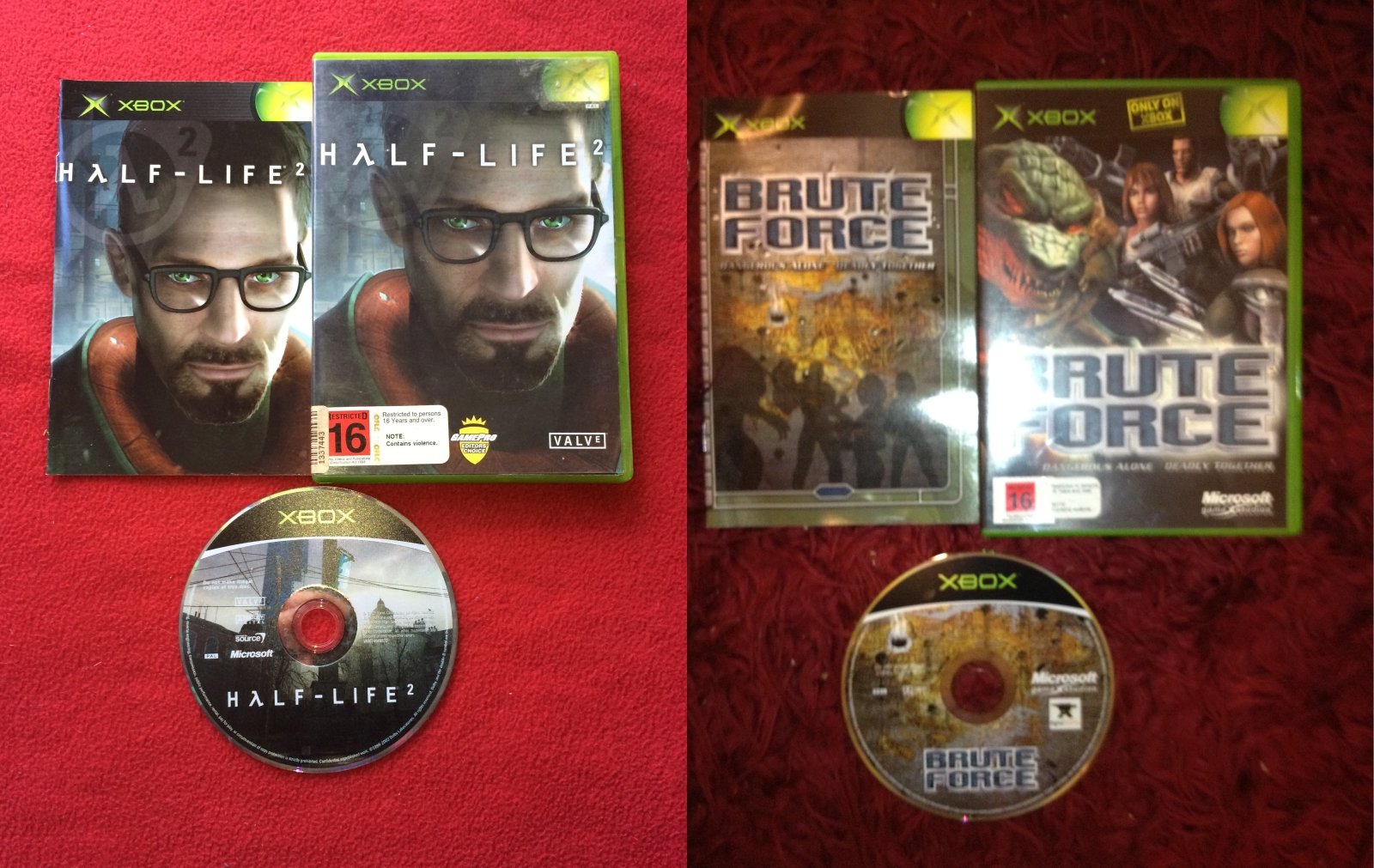 Half Life 2 AND Brute Force - XBOX Games - Xbox, Games, Shooter - Level Up Gaming NZ