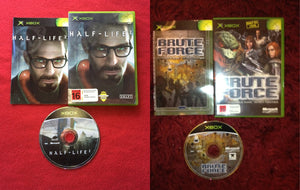 Half Life 2 AND Brute Force - XBOX Games