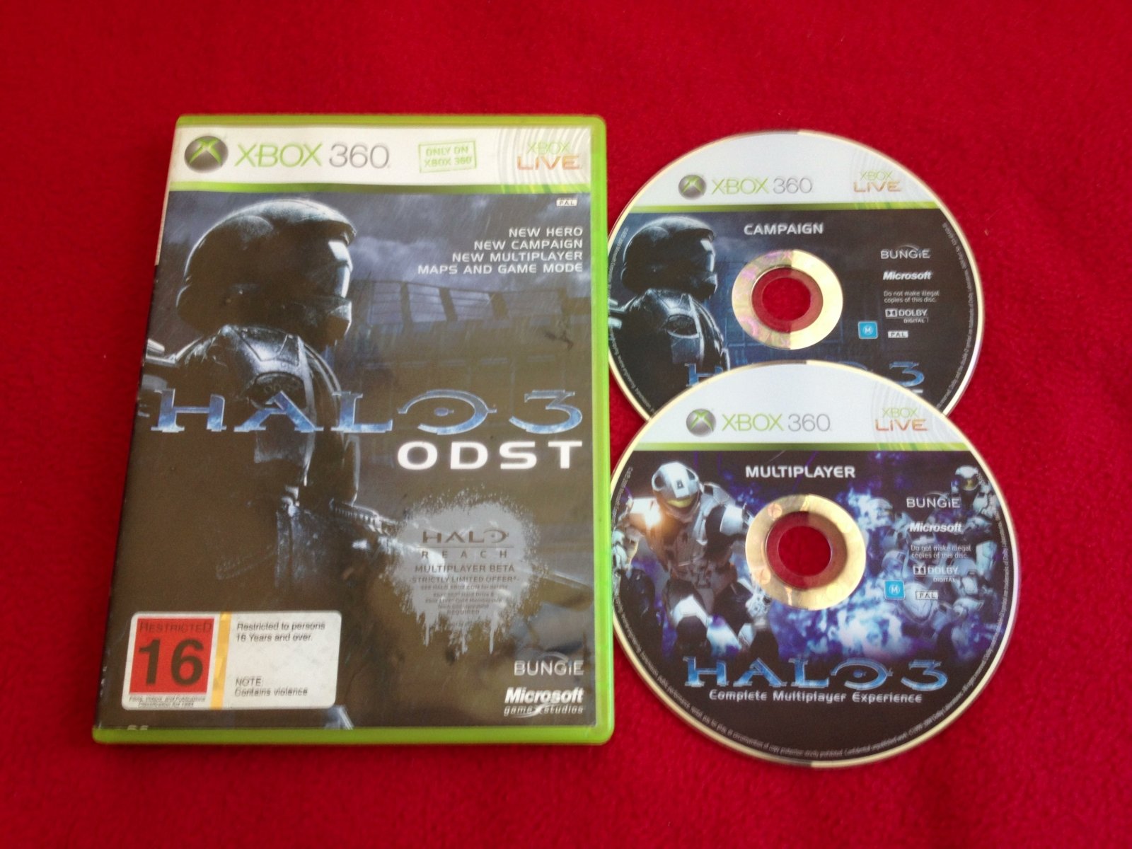 Halo 3: ODST - 9/10! XBOX360 Game - Xbox 360, Games, Shooter - Level Up Gaming NZ