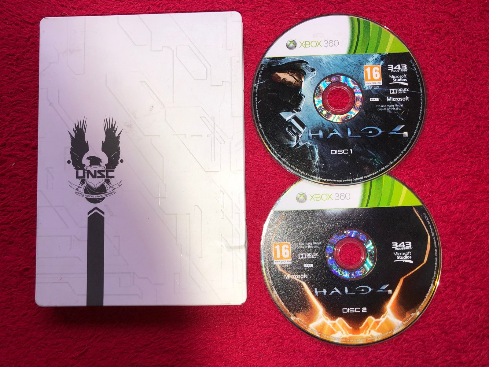 Halo 4 STEELBOOK - 9.8/10! XBOX360 Game - Xbox 360, Games, Shooter - Level Up Gaming NZ