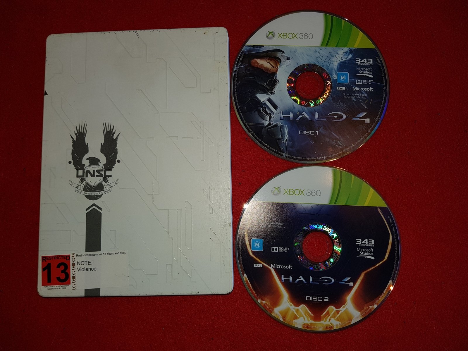 Halo 4 STEELBOOK - 9.8/10! XBOX360 Game - Xbox 360, Games, Shooter - Level Up Gaming NZ
