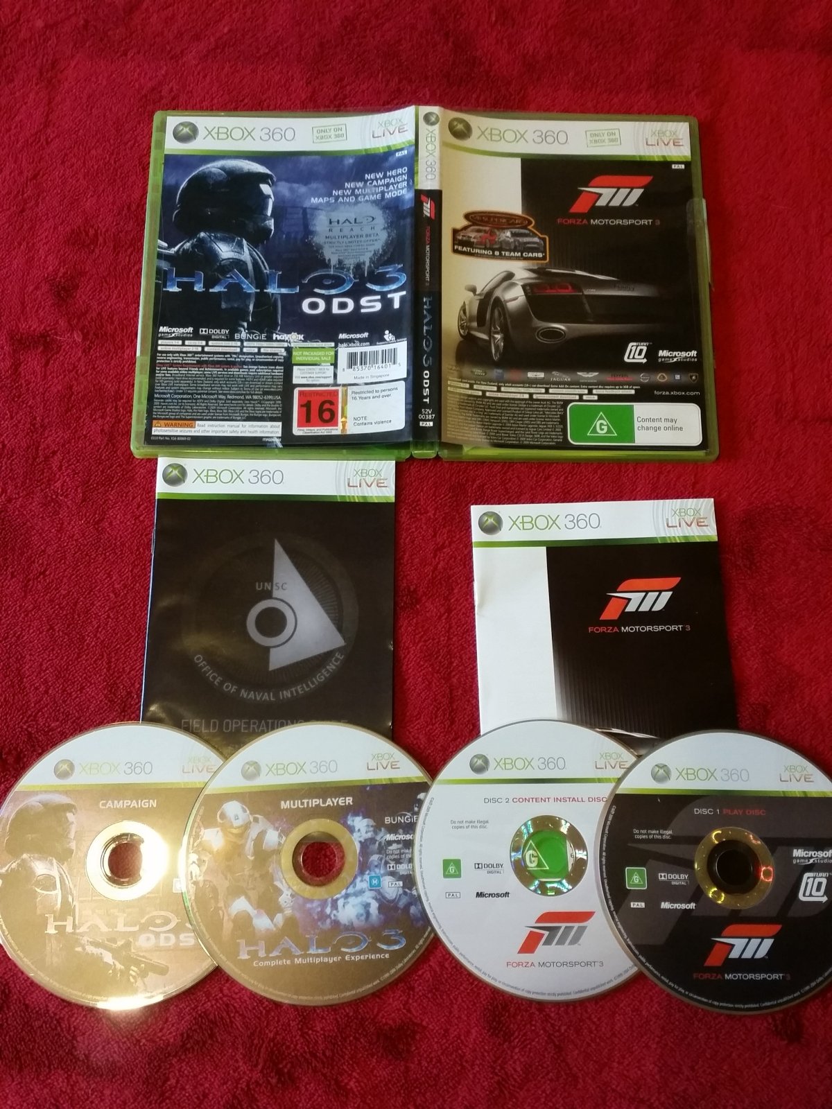 Halo 3 ODST + Forza Motorsport 3 - XBOX360 Games - Xbox 360, Games, Shooter - Level Up Gaming NZ