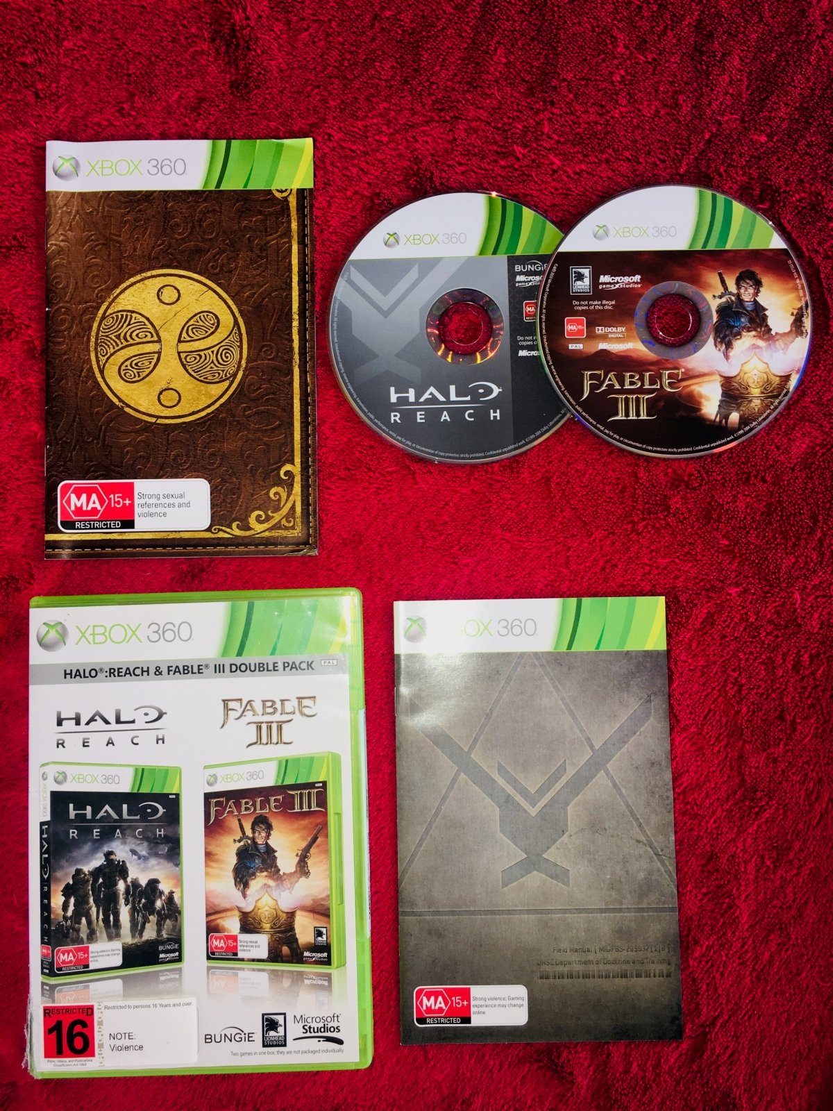 Halo: Reach & Fable III Double Pack - XBOX360 Game - Xbox 360, Games, Role playing - Level Up Gaming NZ