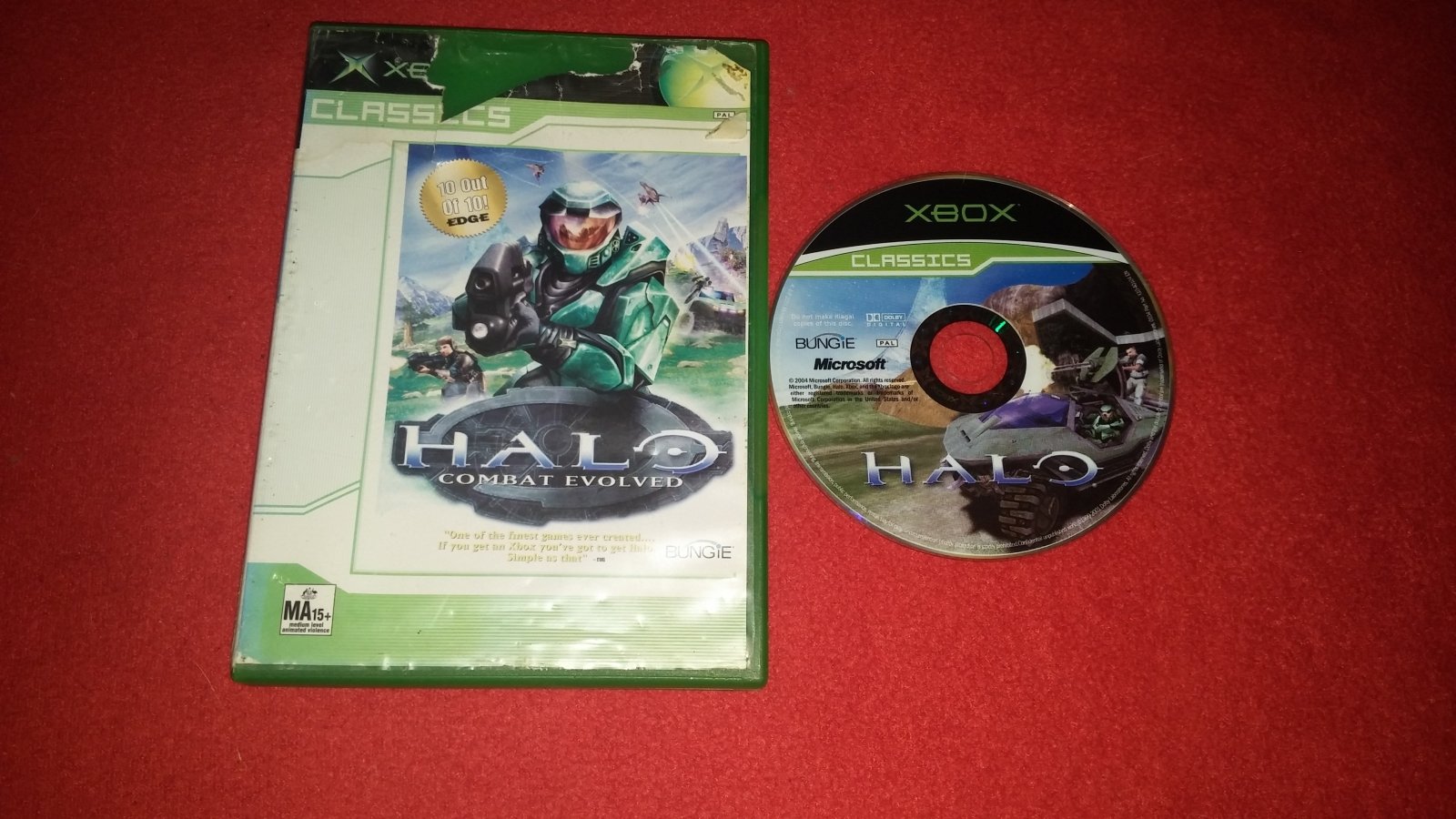 Halo: Combat Evolved - 9.7/10! XBOX Game - Xbox, Games, Shooter - Level Up Gaming NZ