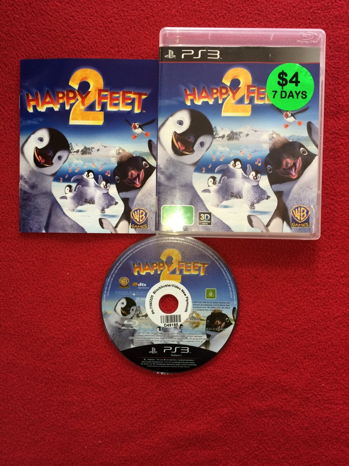 Happy Feet 2 - PS3 Game - PlayStation 3, Games, Action and adventure - Level Up Gaming NZ