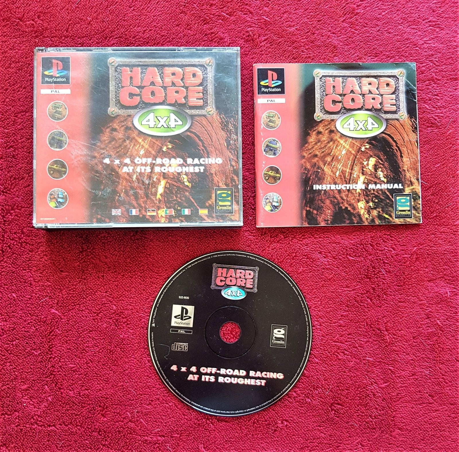 Hardcore 4x4 - PS1 Game - PlayStation, Games, Driving and racing - Level Up Gaming NZ