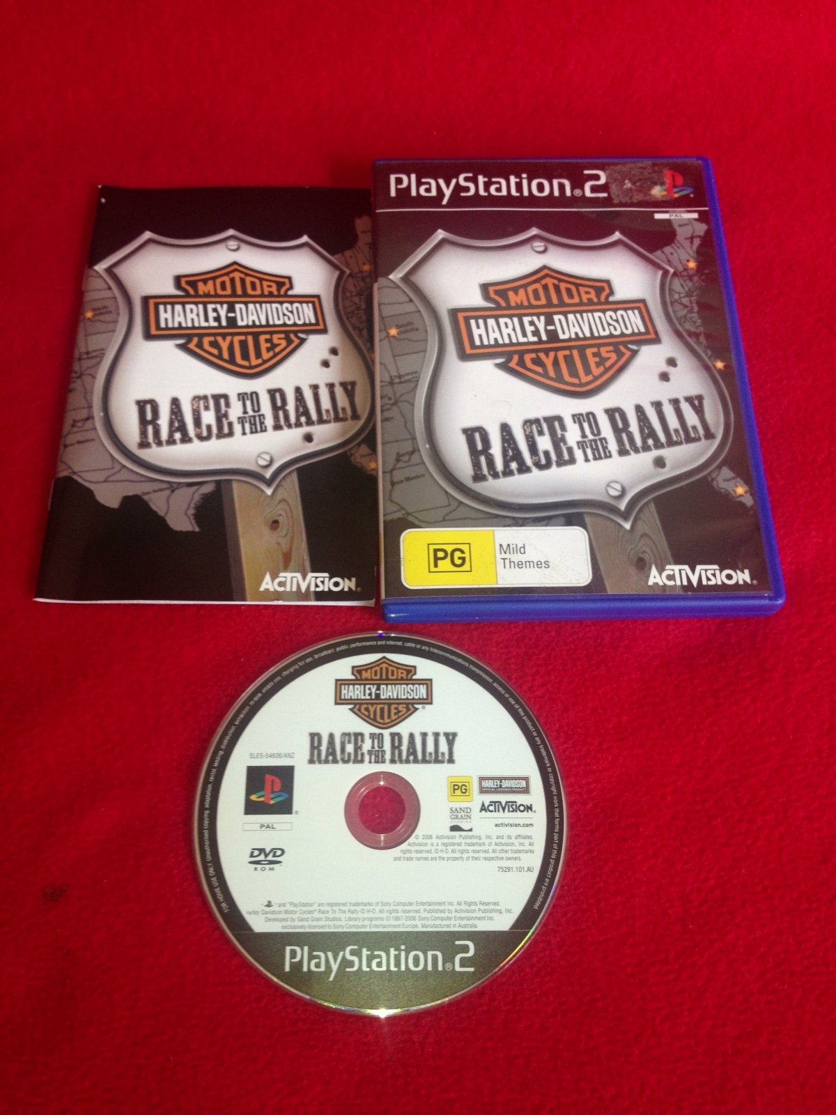 Harley - Davidson: Race to the Rally - PS2 Game - PlayStation 2, Games, Driving and racing - Level Up Gaming NZ