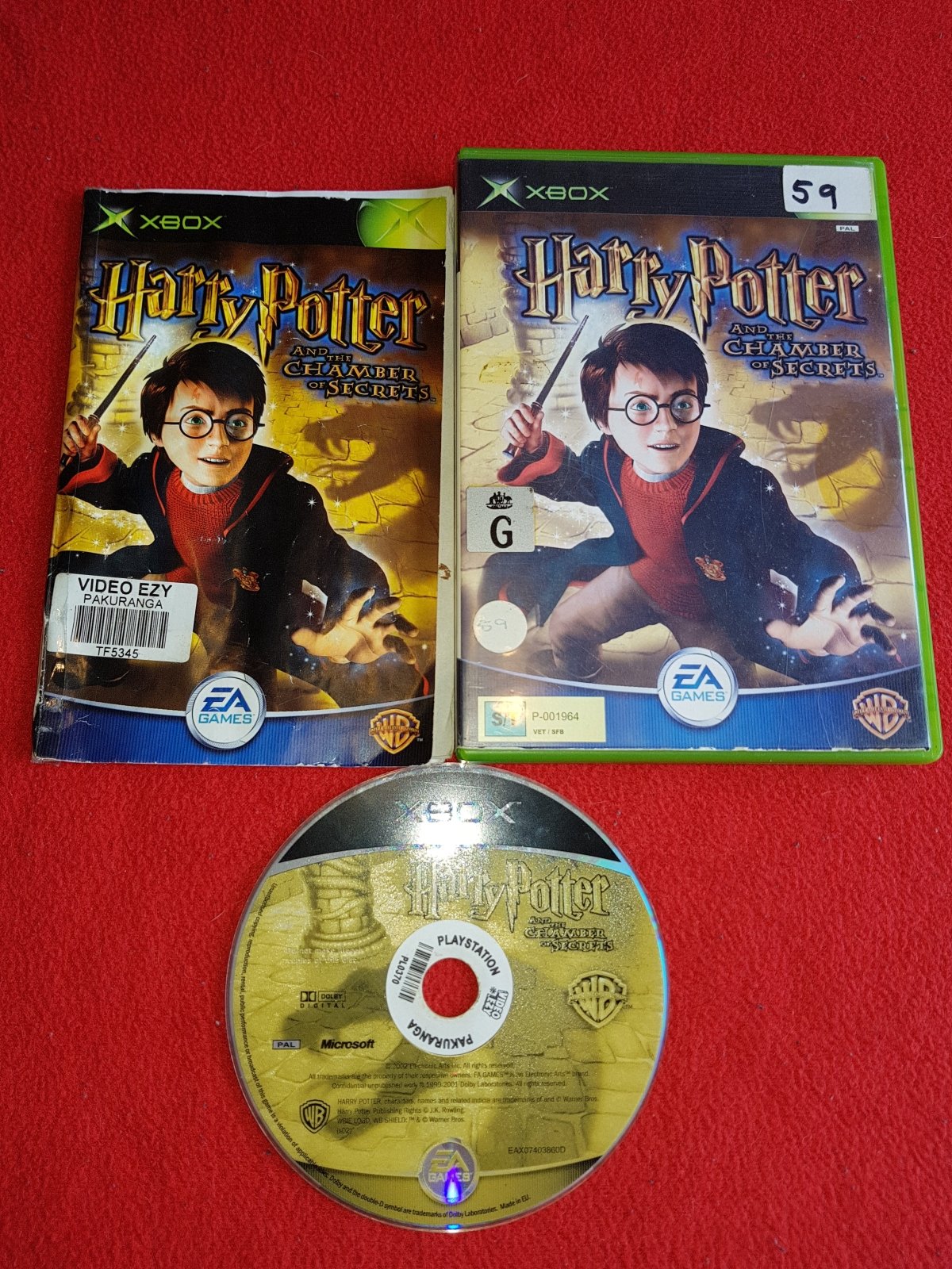 Harry Potter & the Chamber of Secrets - XBOX Game - Xbox, Games, Action and adventure - Level Up Gaming NZ