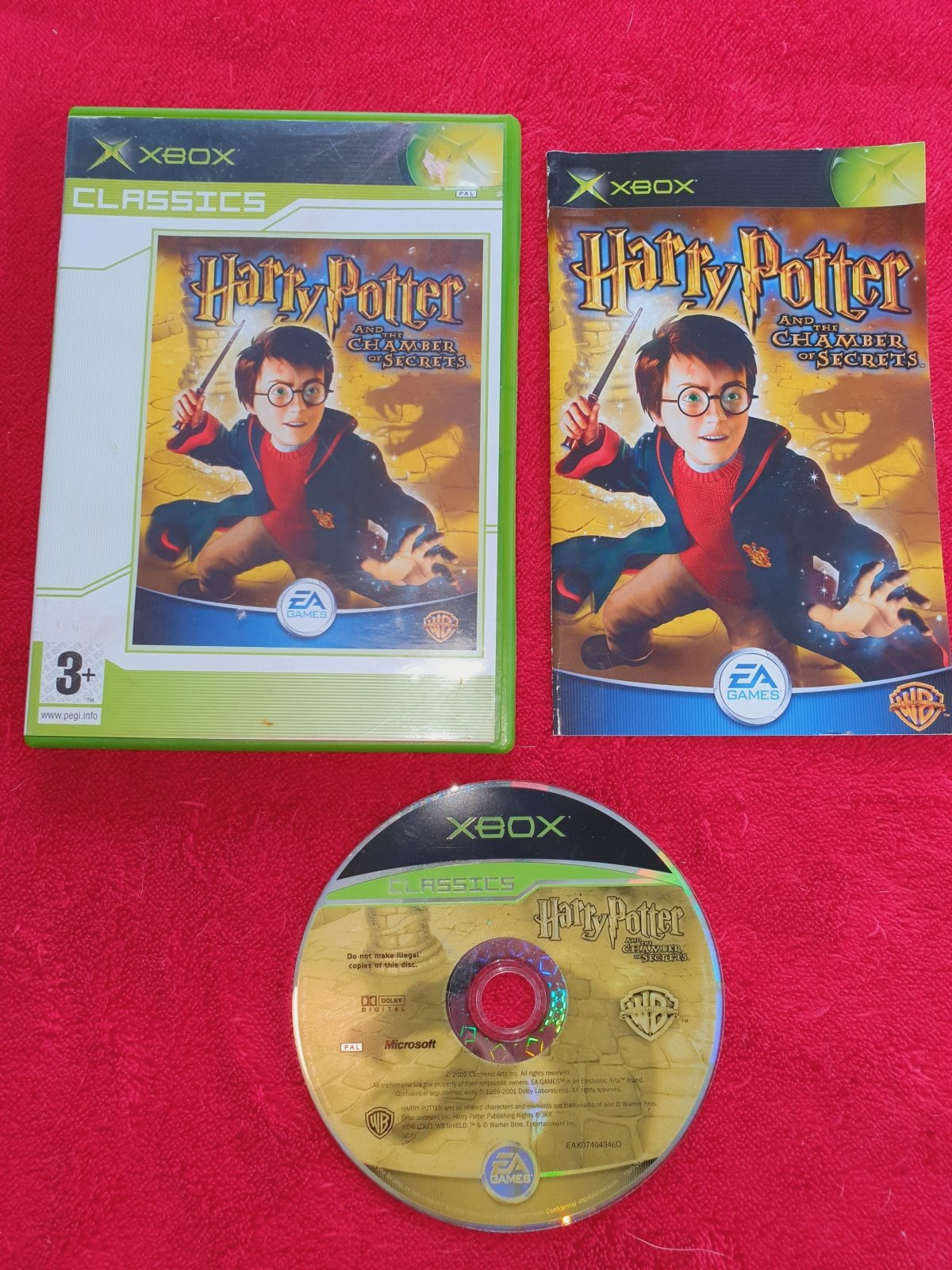 Harry Potter & the Chamber of Secrets - XBOX Game - Xbox, Games, Action and adventure - Level Up Gaming NZ