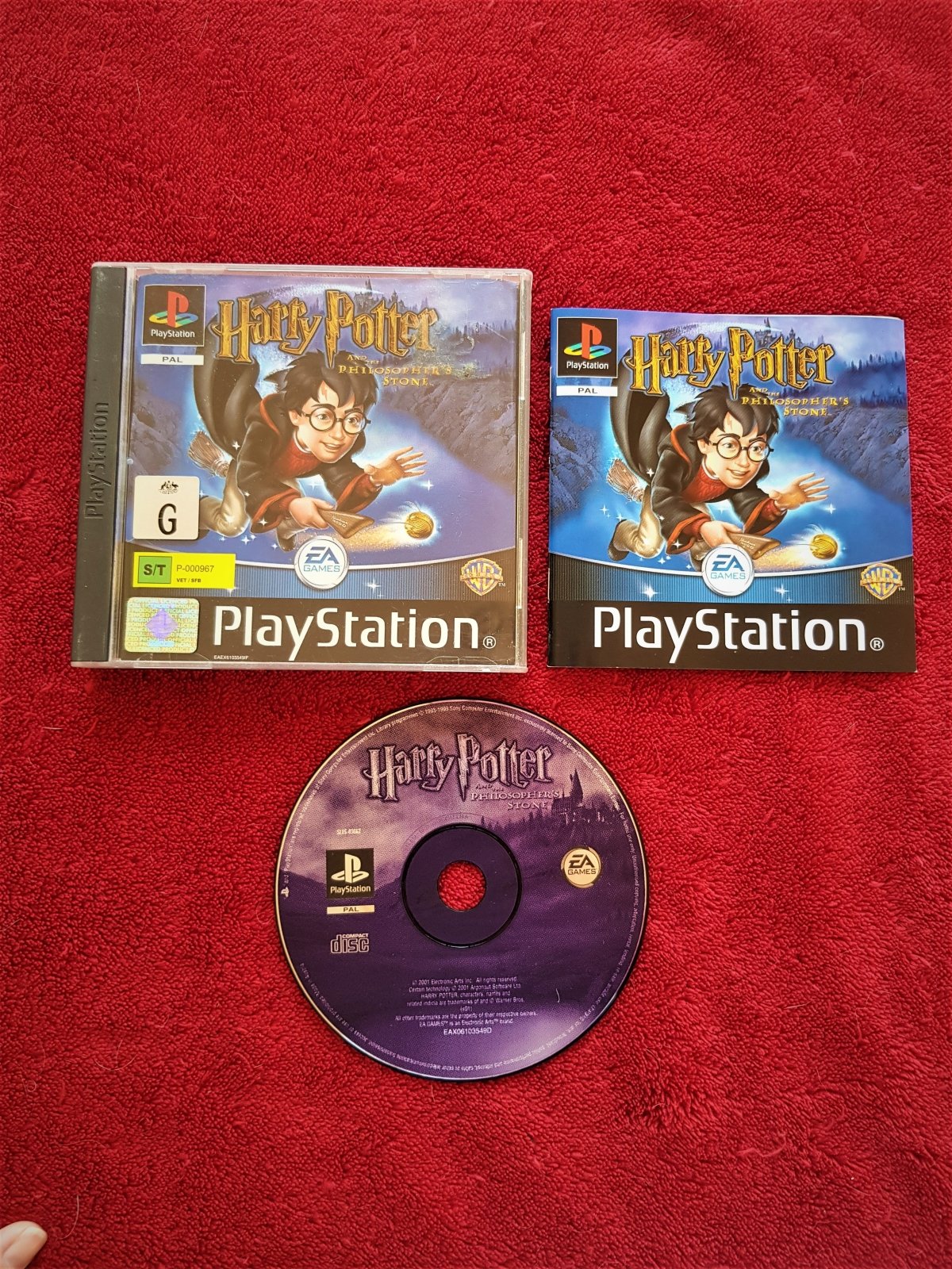 Harry Potter and the Philosopher's Stone - RARE PS1 Game - PlayStation, Games, Action and adventure - Level Up Gaming NZ