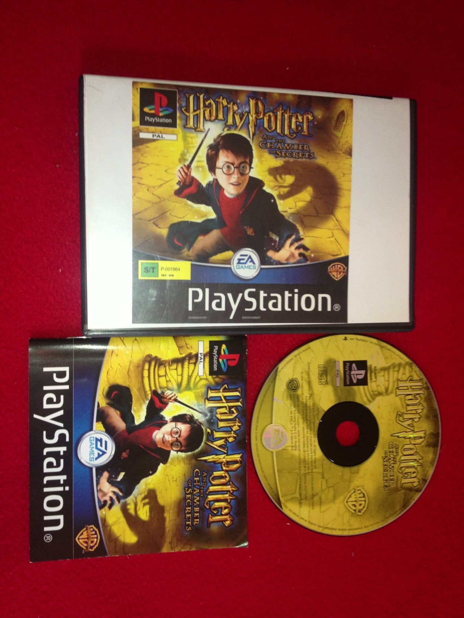 Harry Potter & the Chamber of Secrets PS1 Game - PS1 - PlayStation, Games, Action and adventure - Level Up Gaming NZ