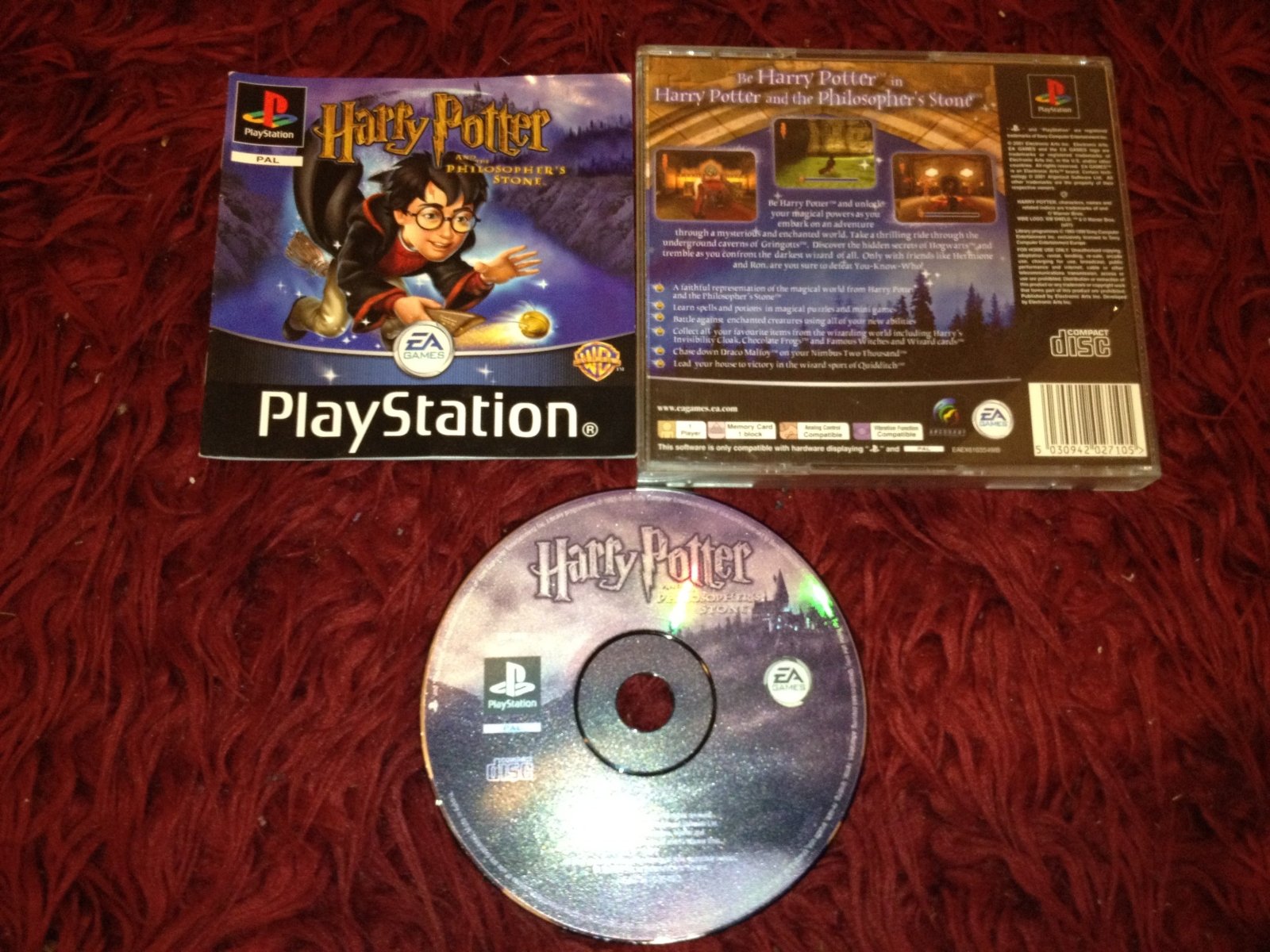 Harry Potter and the Philosopher's Stone - PS1 - PlayStation, Games, Action and adventure - Level Up Gaming NZ