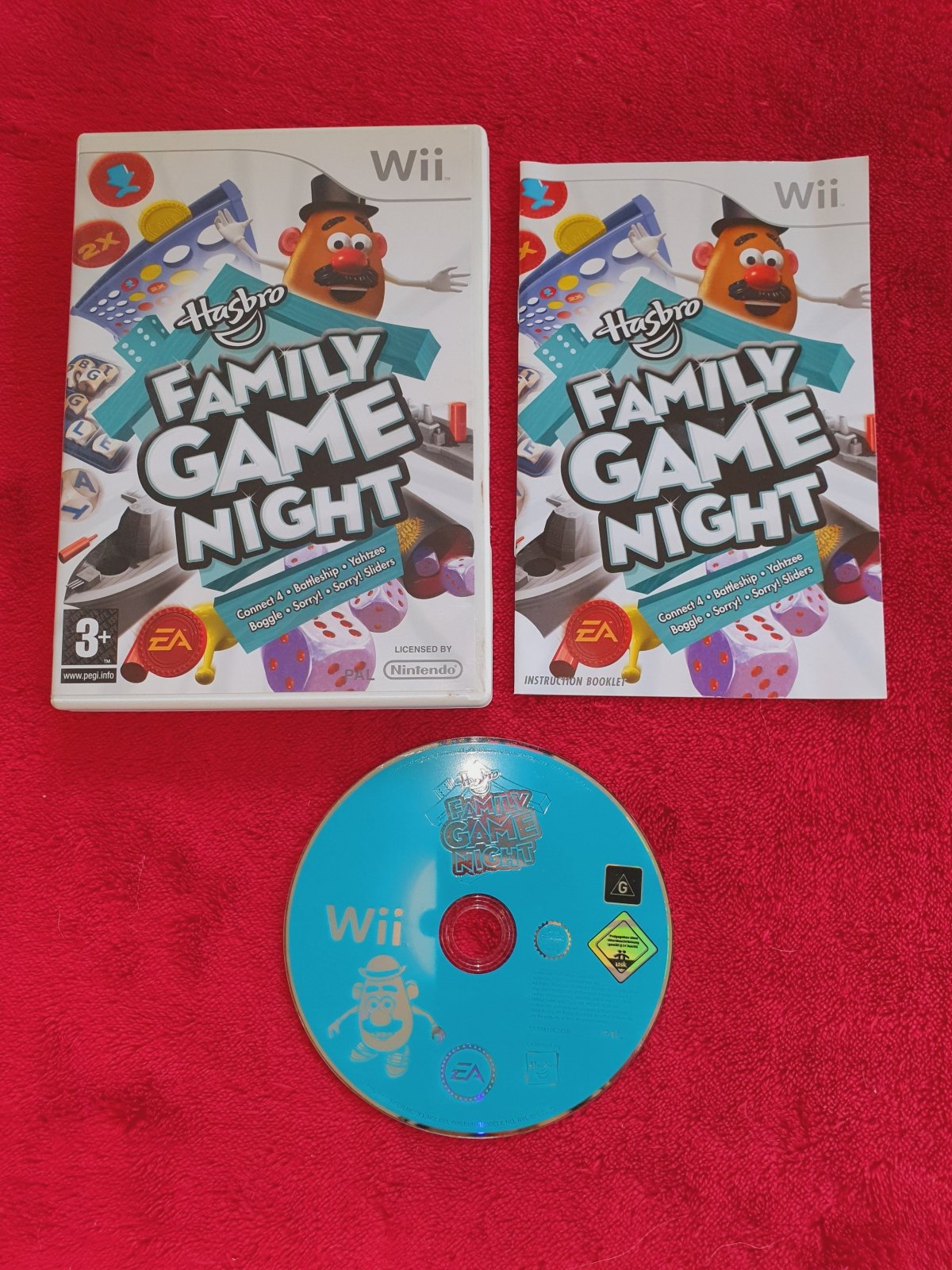Hasbro Family Game Night - Wii Game - Wii Games - Level Up Gaming NZ