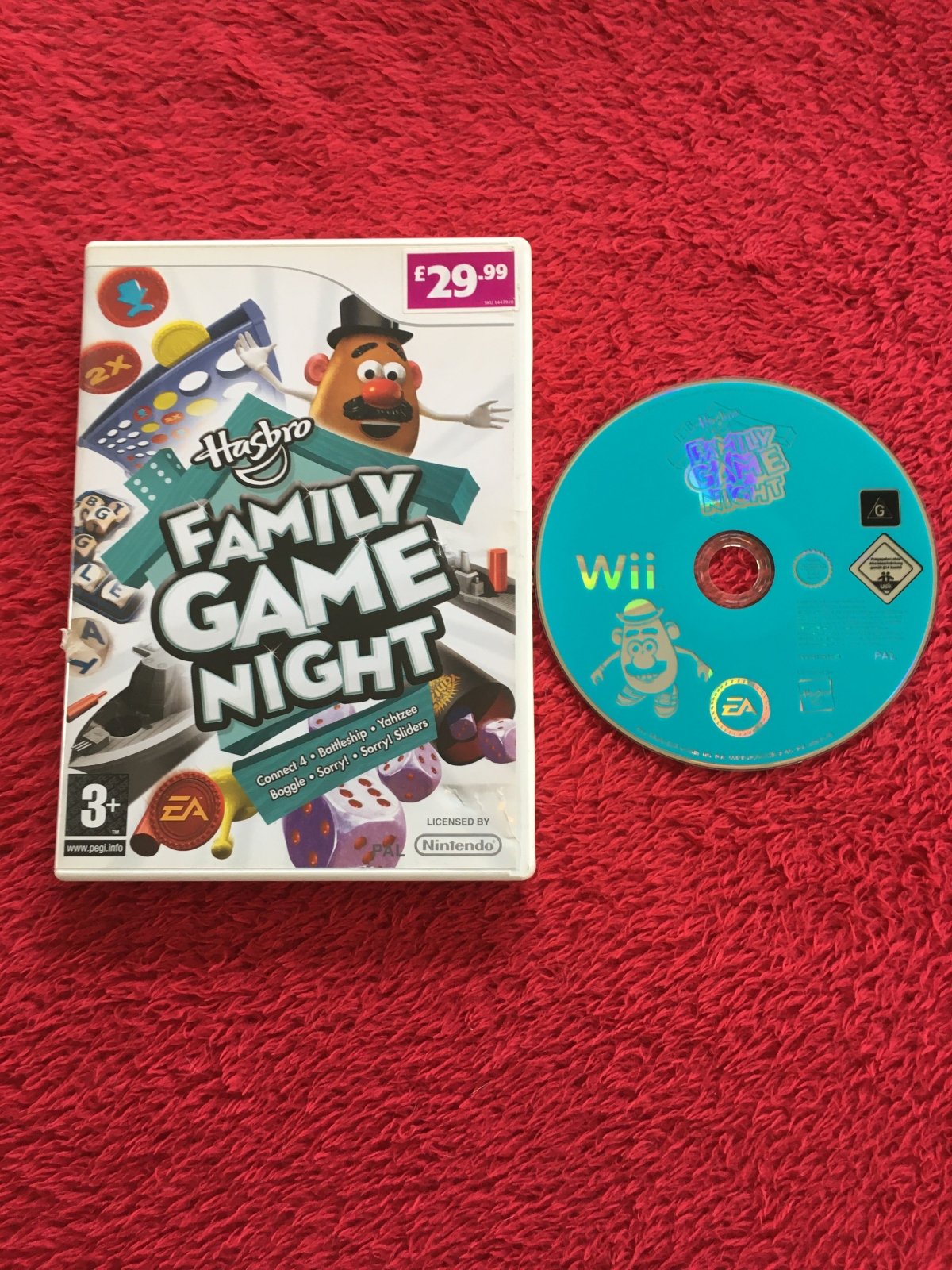Hasbro Family Game Night - Wii Game - Wii Games - Level Up Gaming NZ