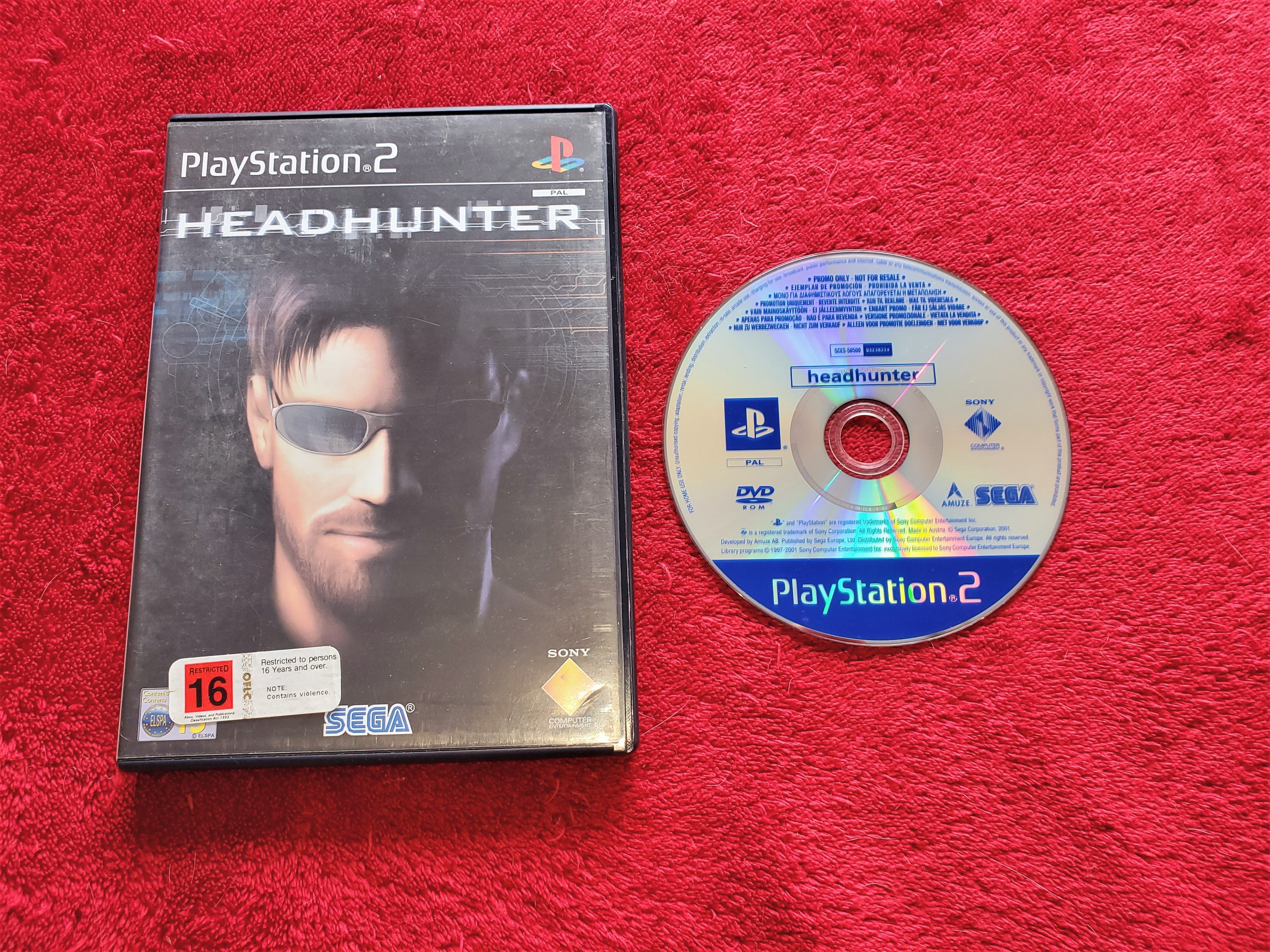 Headhunter - Promo PS2 Game - PlayStation 2, Games, Shooter - Level Up Gaming NZ